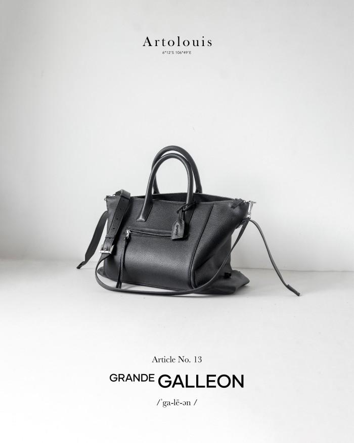 Artolouis Article No.13 - Grande Galleon - Black Leather