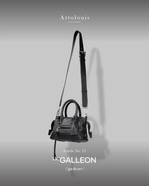 Artolouis Article No.13 - Lil'Galleon - Black Leather