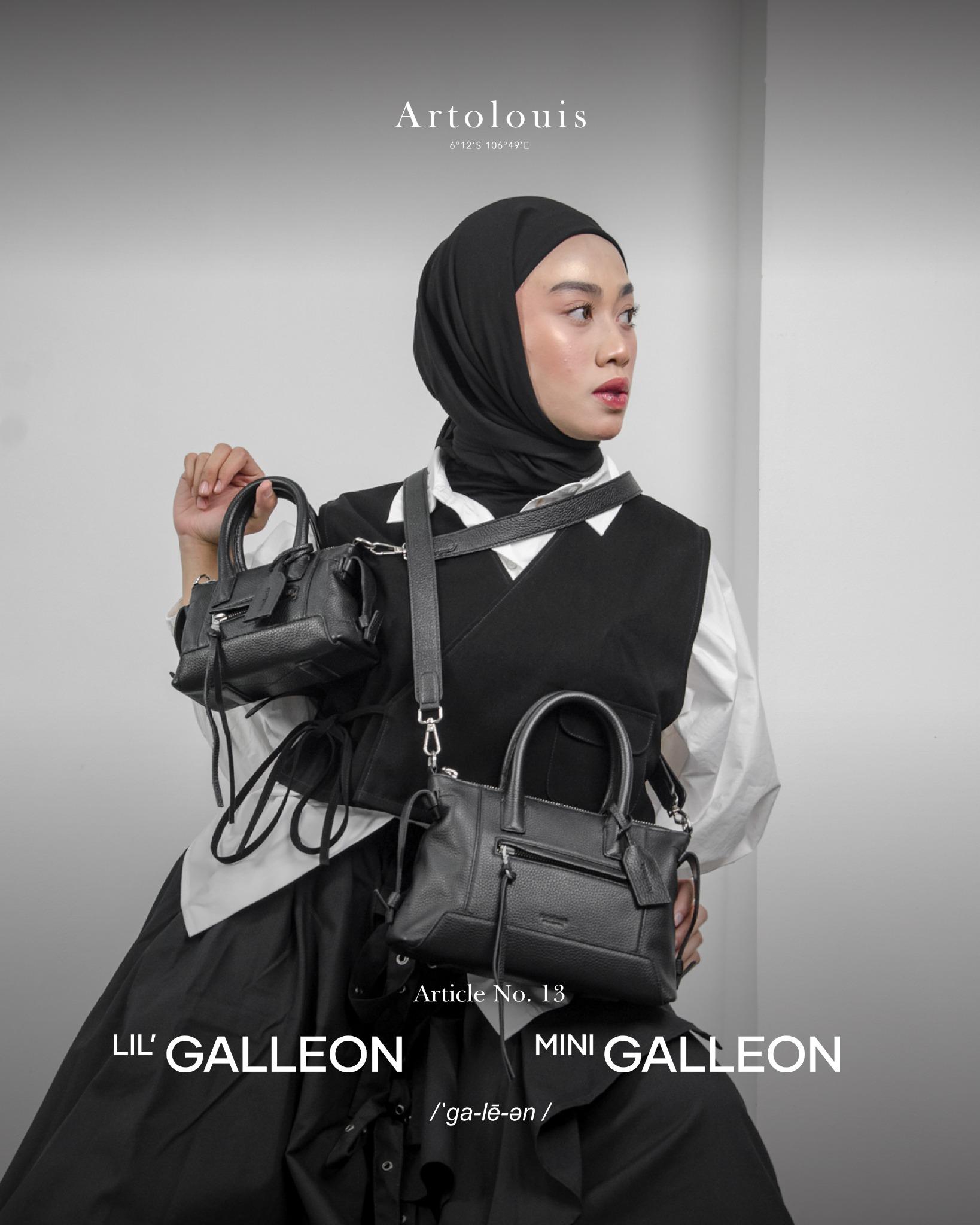 Artolouis Article No.13 - MINI Galleon - Black Leather