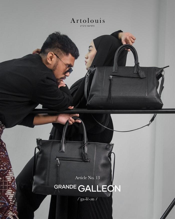 Artolouis Article No.13 - Grande Galleon - Black Leather