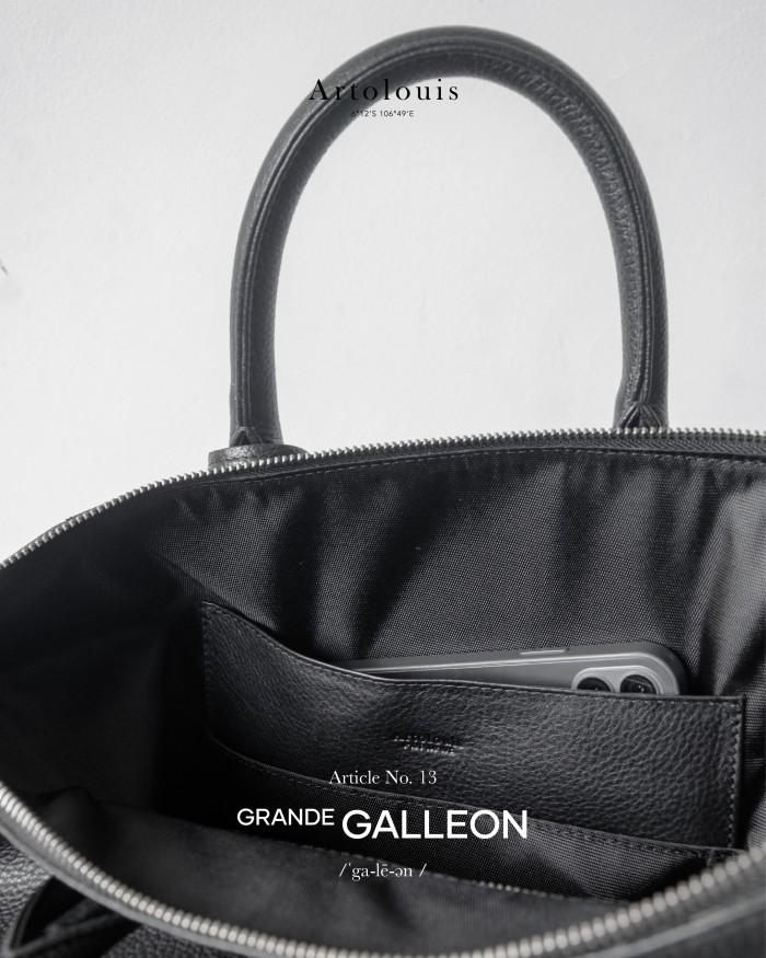 Artolouis Article No.13 - Grande Galleon - Black Leather