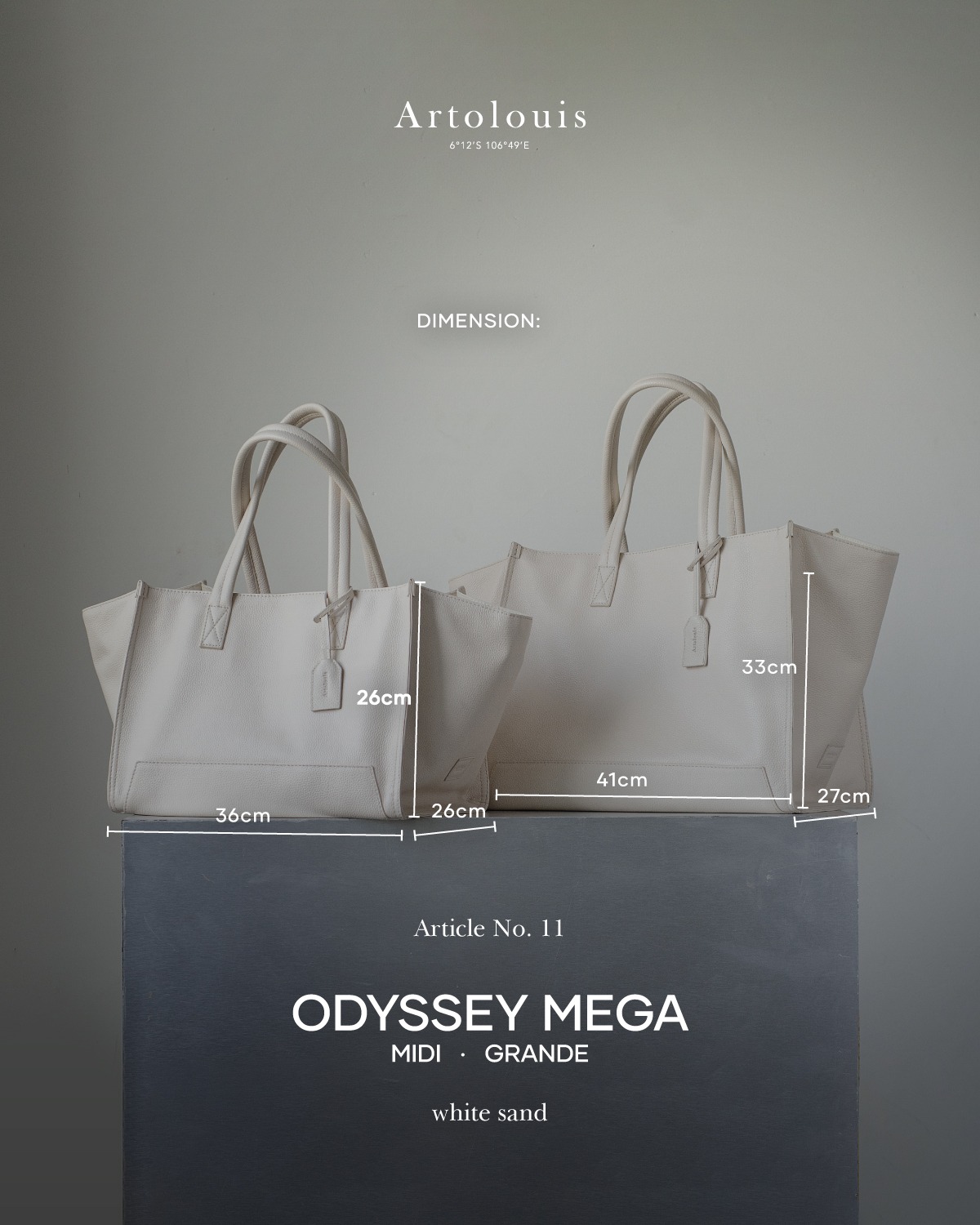 Artolouis Article No.11 – Odyssey MEGA - White Sand