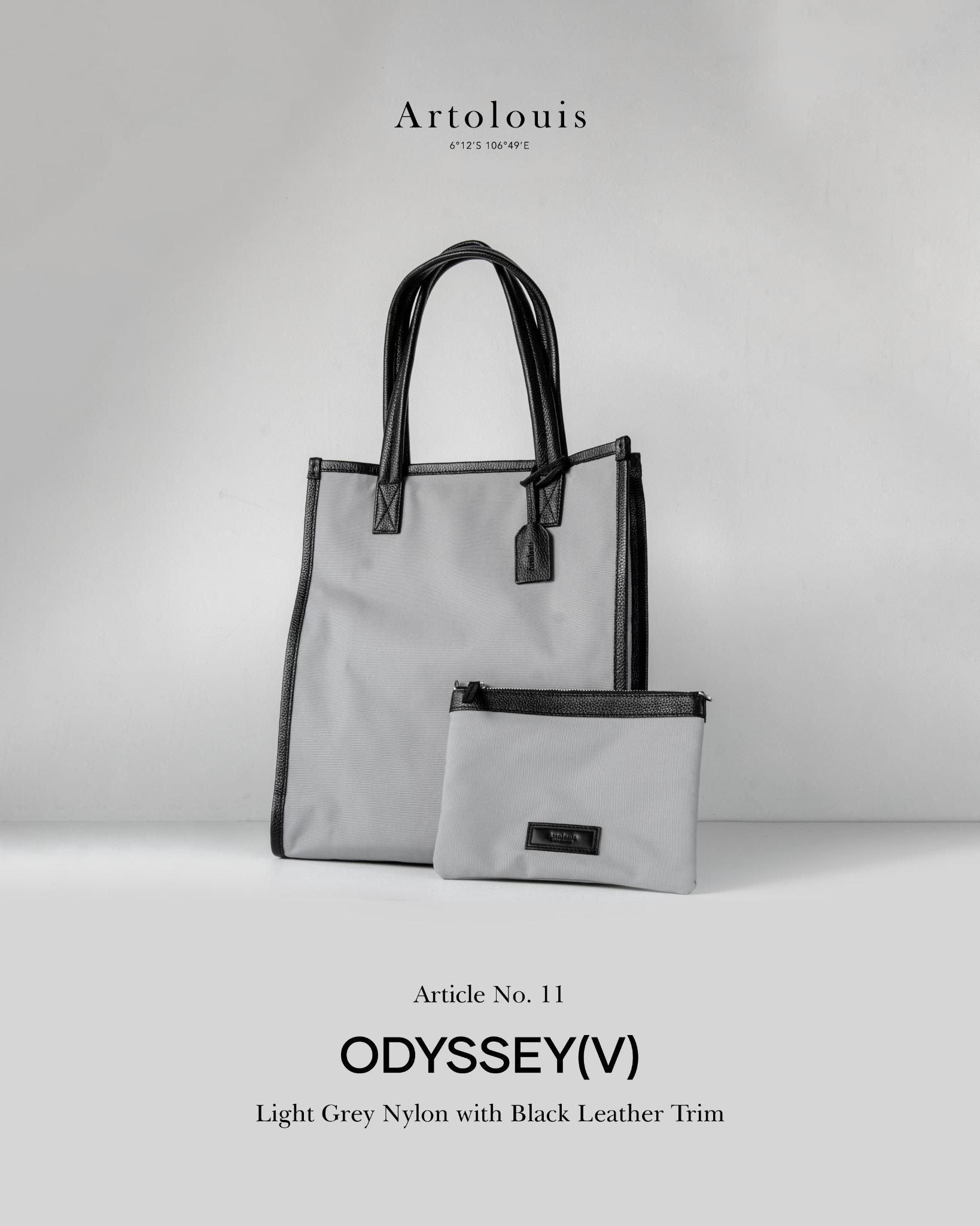 Artolouis Art.11 - Odyssey(V) 15L everyday tote Light Grey Nylon Combo