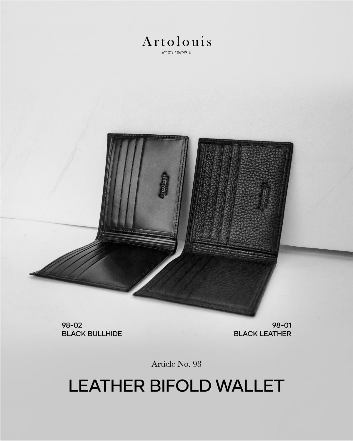 Artolouis Article No. 98-02 - Leather Bifold Wallet