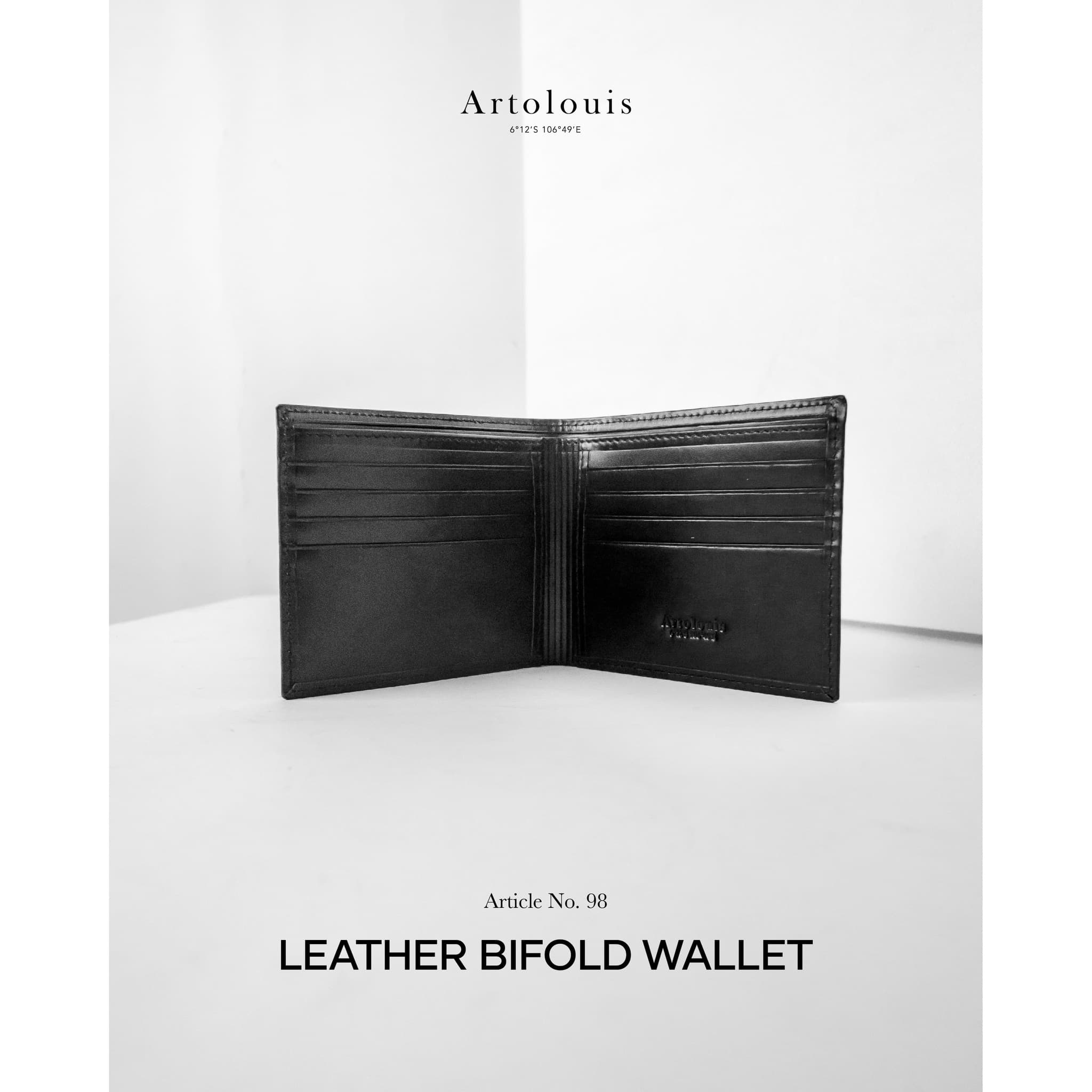 Artolouis Article No. 98-02 - Leather Bifold Wallet