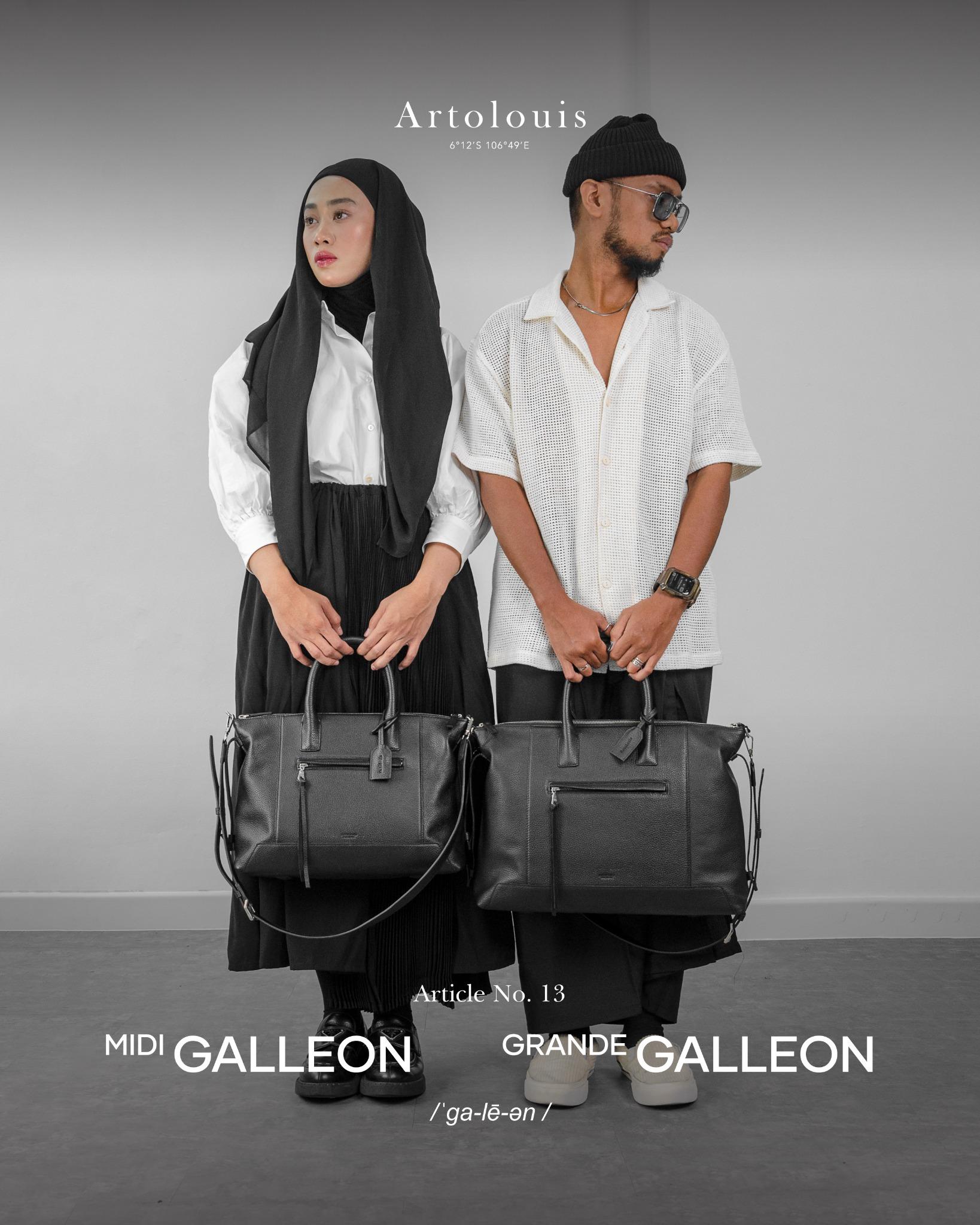 Artolouis Article No.13 - MIDI Galleon - Black Leather