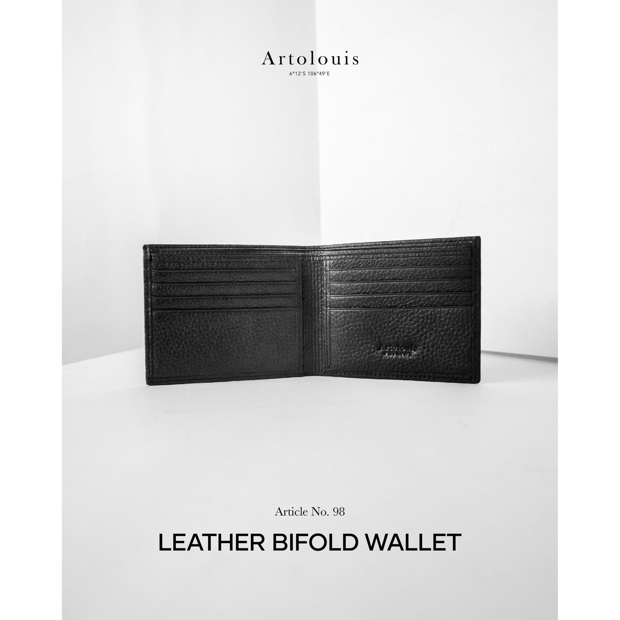 Artolouis Article No. 98-01 - Leather Bifold Wallet