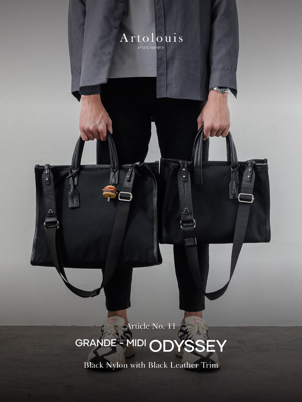 Artolouis Article No.11 - Grande Odyssey(H) - Top Handle with detachable long strap