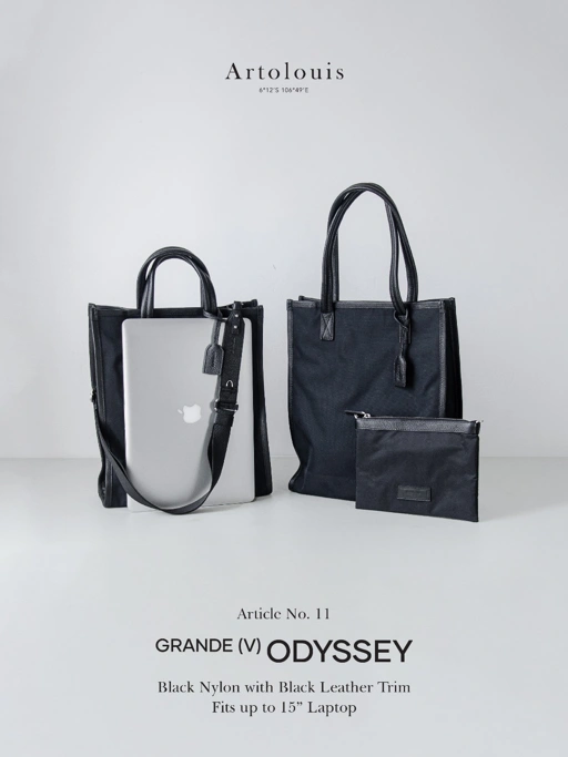 Image of Artolouis Article No.11 - Grande Odyssey(V) - Top Handle with Detachable Strap