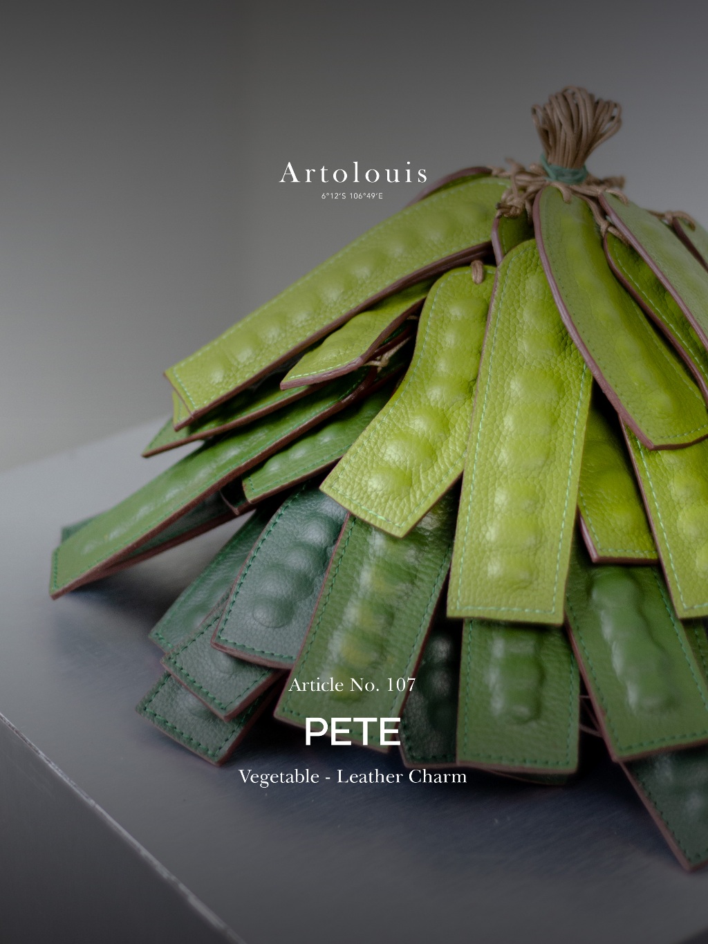 Artolouis Article No.107 - Vegetable - Leather Charm
