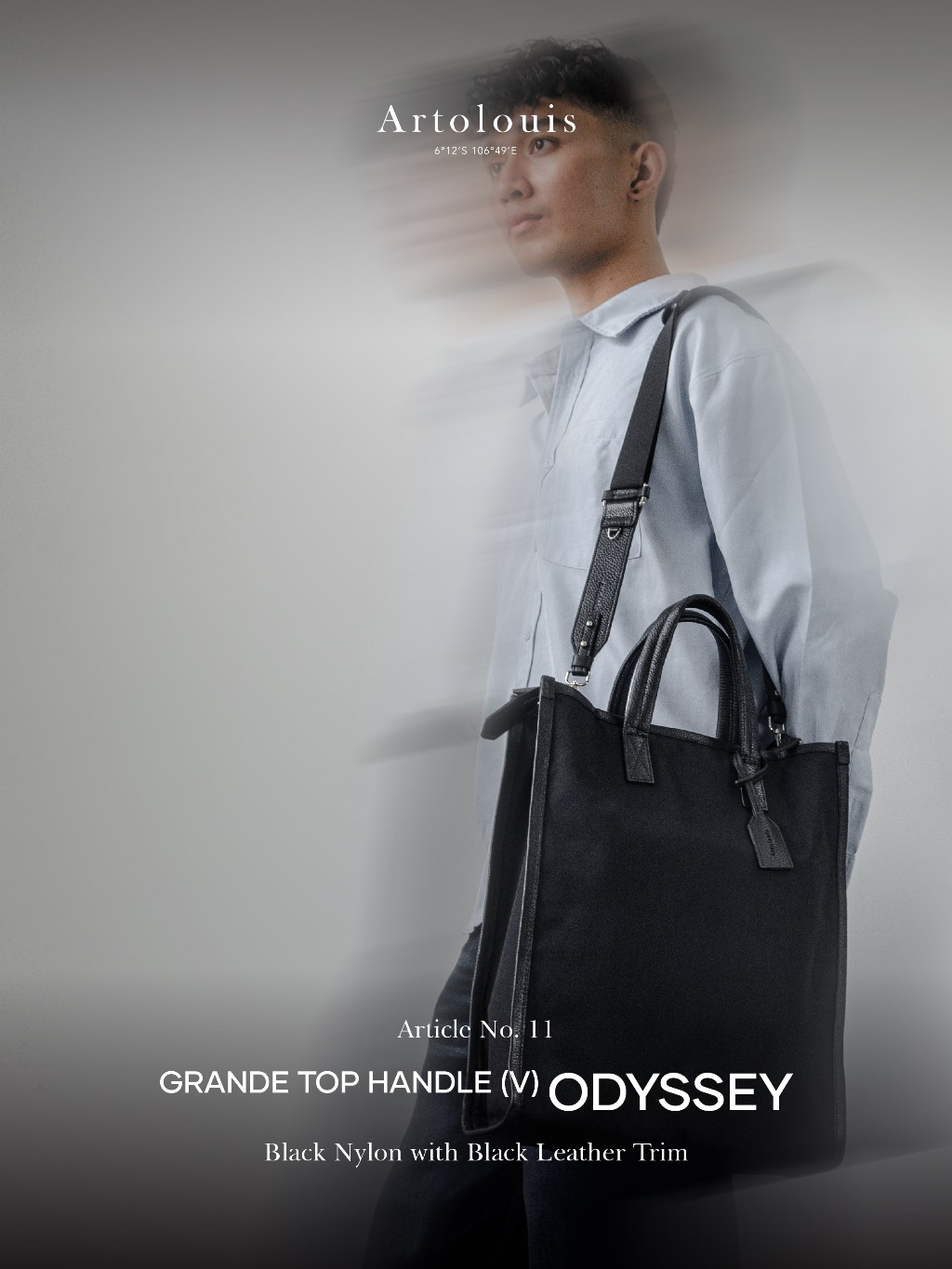 Artolouis Article No.11 - Grande Odyssey(V) - Top Handle with Detachable Strap
