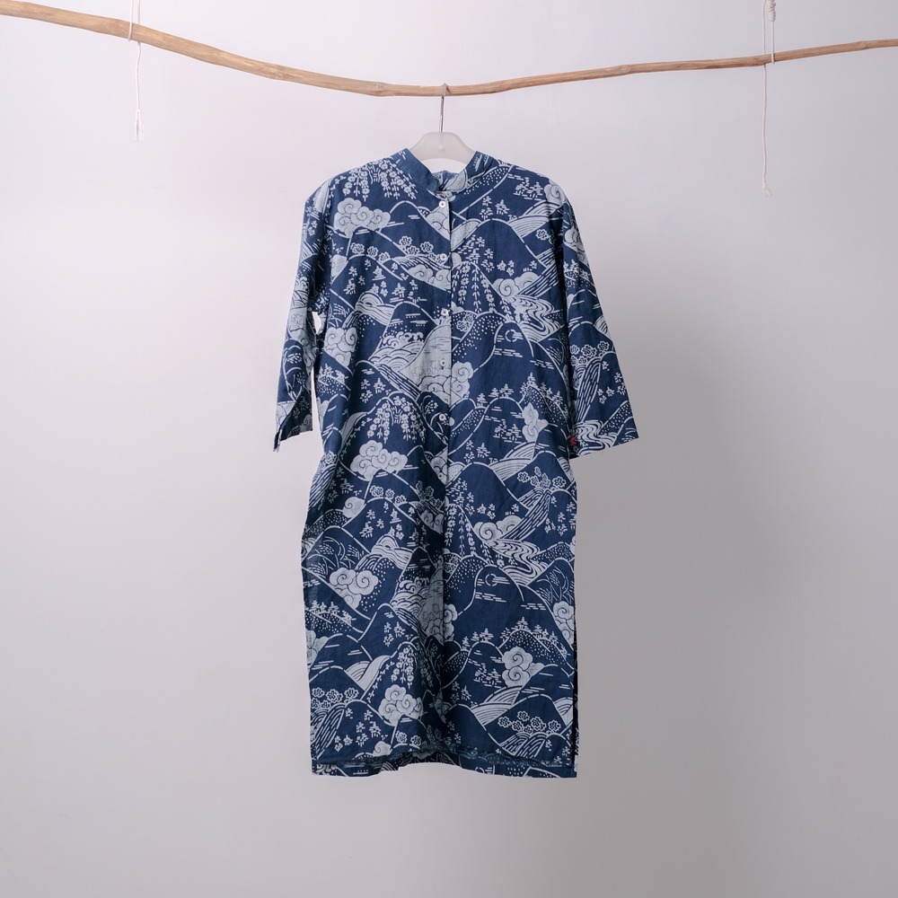 Meru Indigo Tunic | Saka Asta