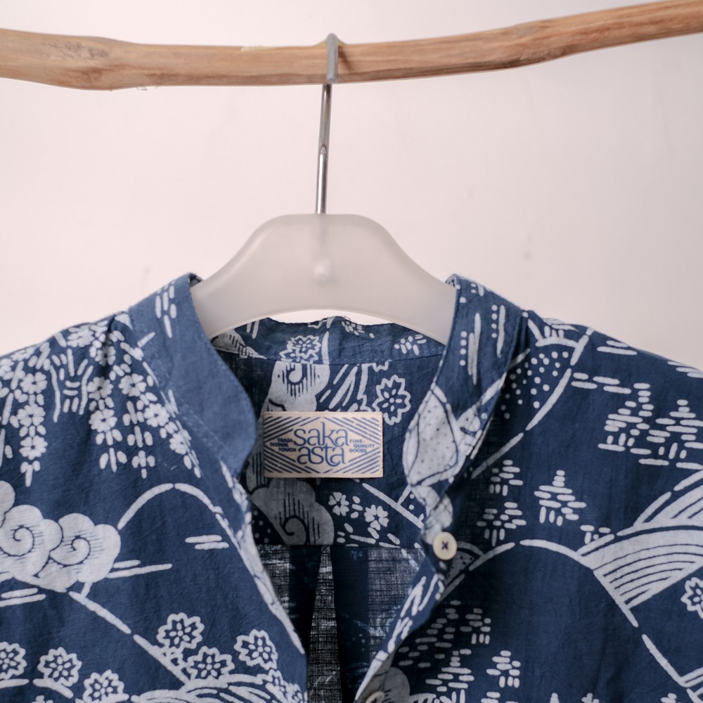 Meru Indigo Tunic | Saka Asta