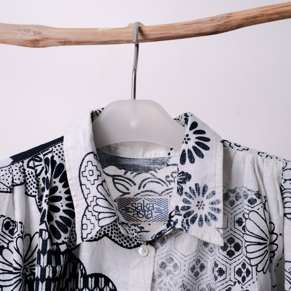 SAKA ASTA | SLEEVELESS RUANG LANGIT PUTIH