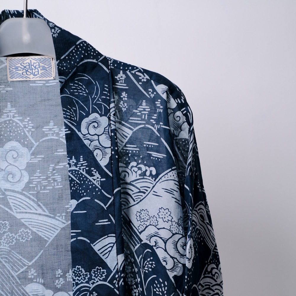 Meru Indigo Kimono Outer | Saka Asta