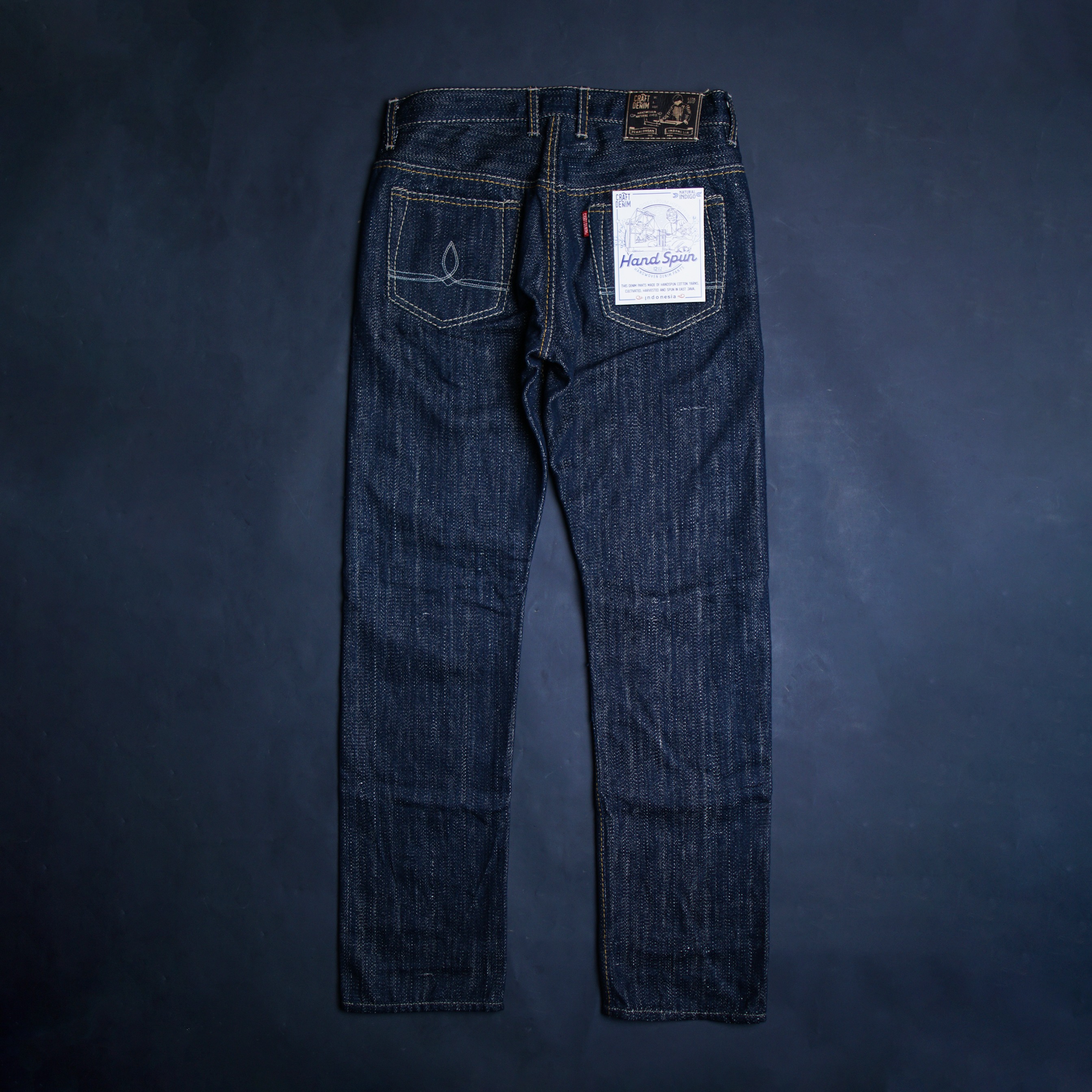 CRAFT DENIM | HANDWOVEN HANDSPUN DENIM PANTS 14Oz