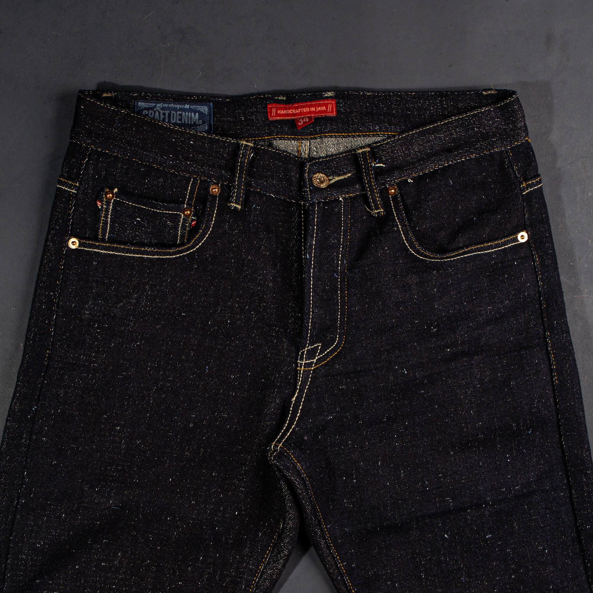 Nila Handwoven Denim Pants 16oz | Craft Denim