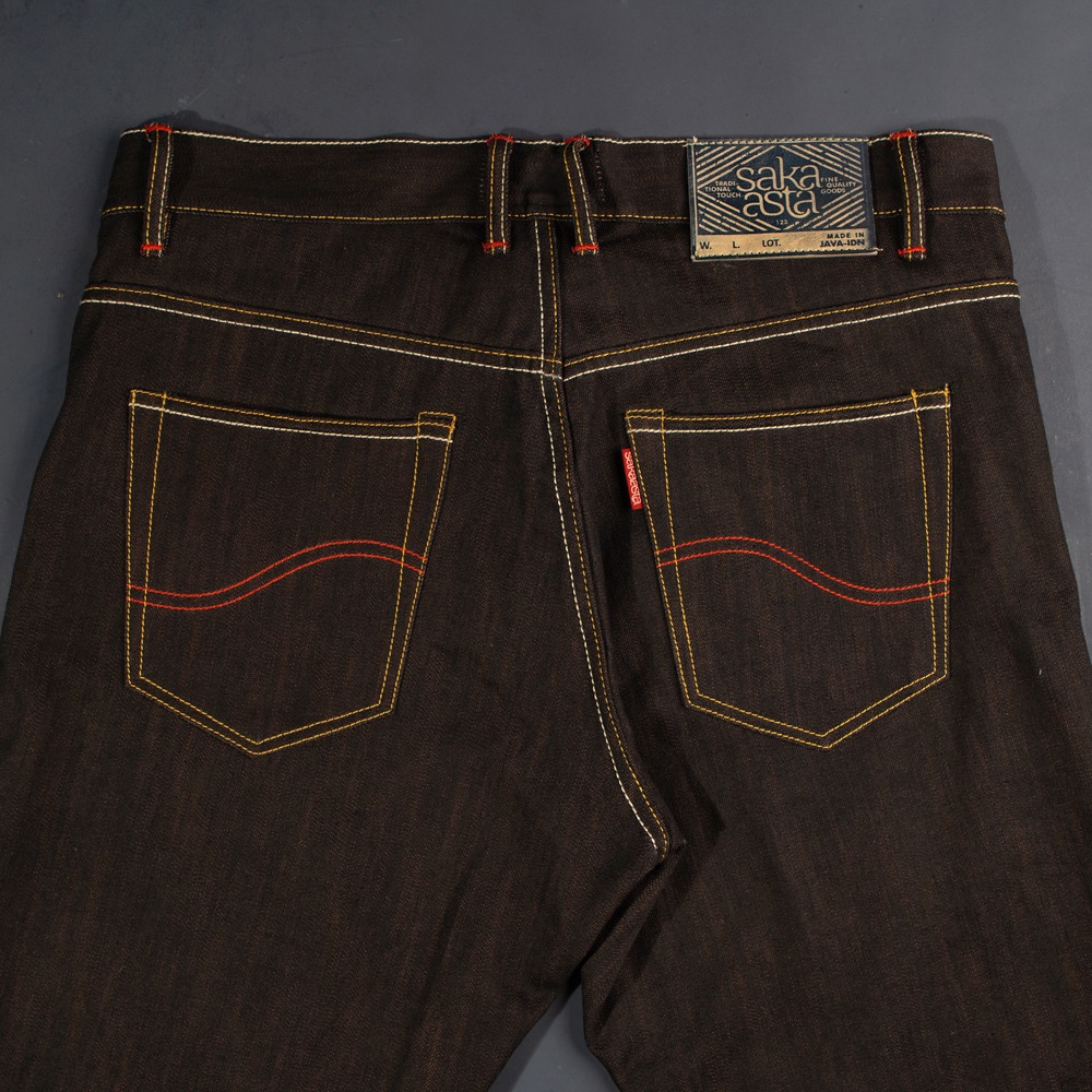 Secang Denim Pants 13oz | Saka Asta