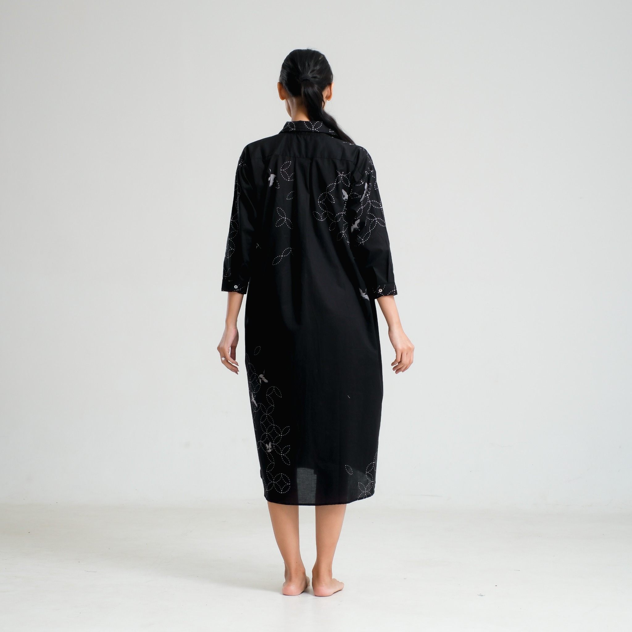SAKA ASTA | DRESS CRANE KAWUNG HITAM