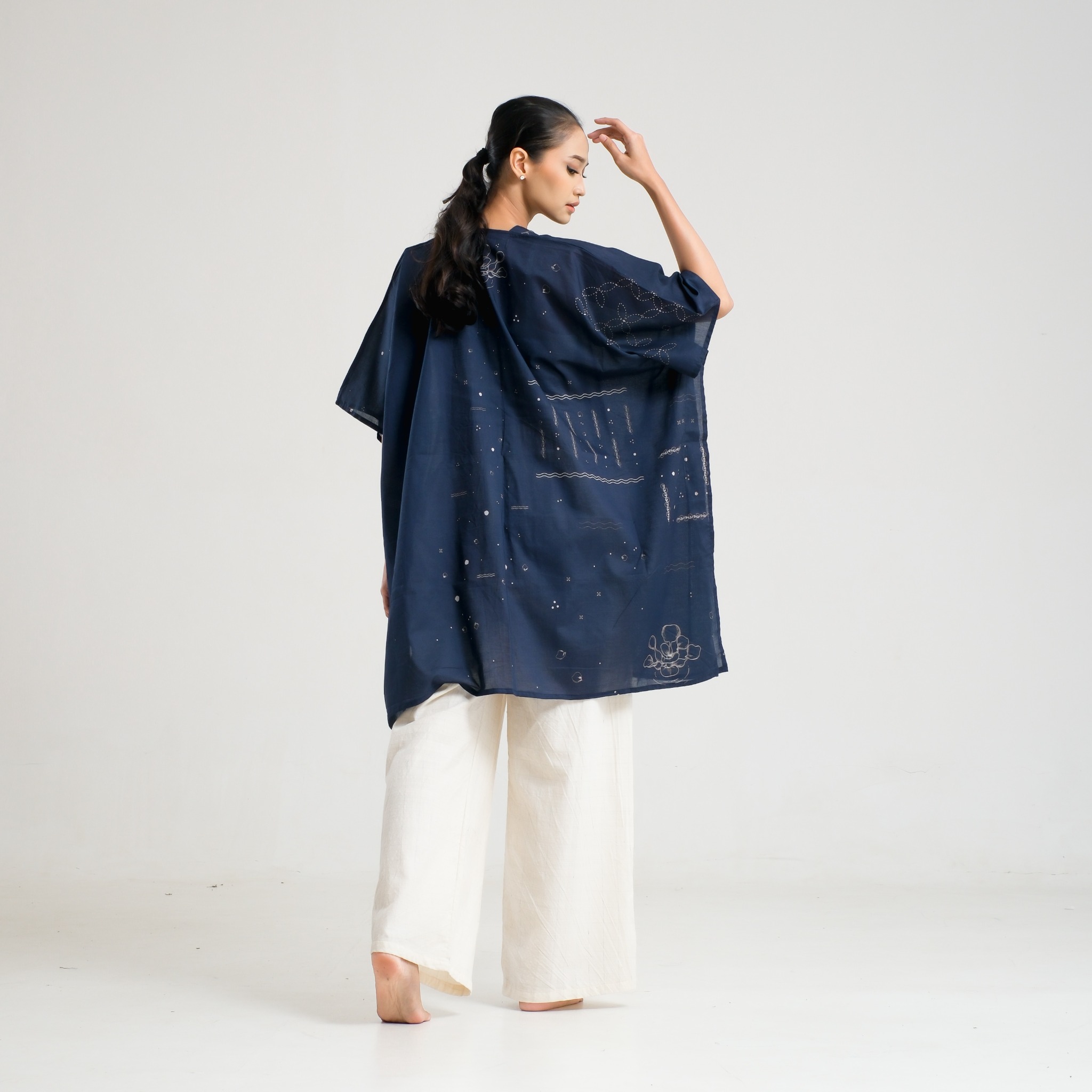 SAKA ASTA | OUTER ENCENG GONDOG KOMBINASI INDIGO