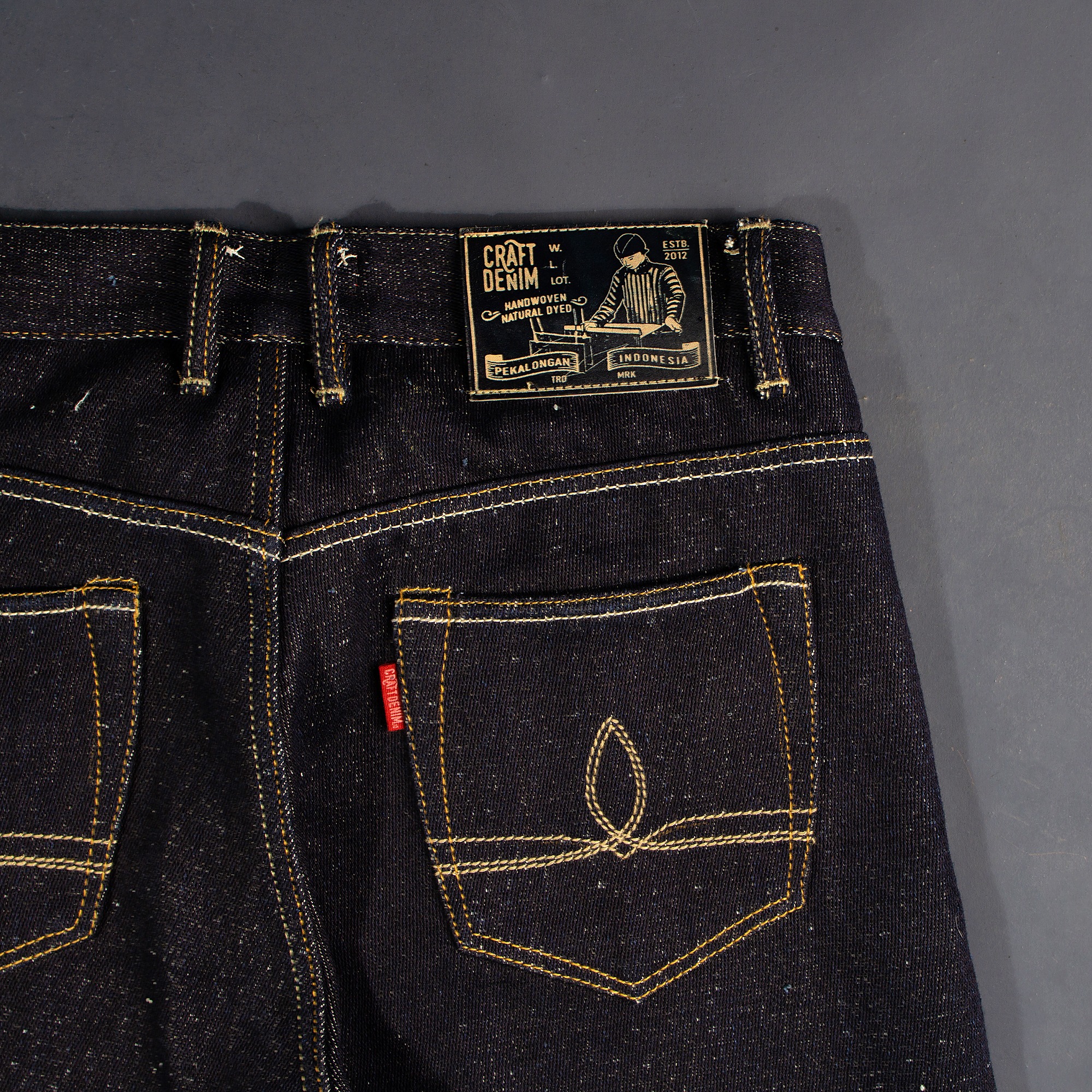 Nila Handwoven Denim Pants 16oz | Craft Denim
