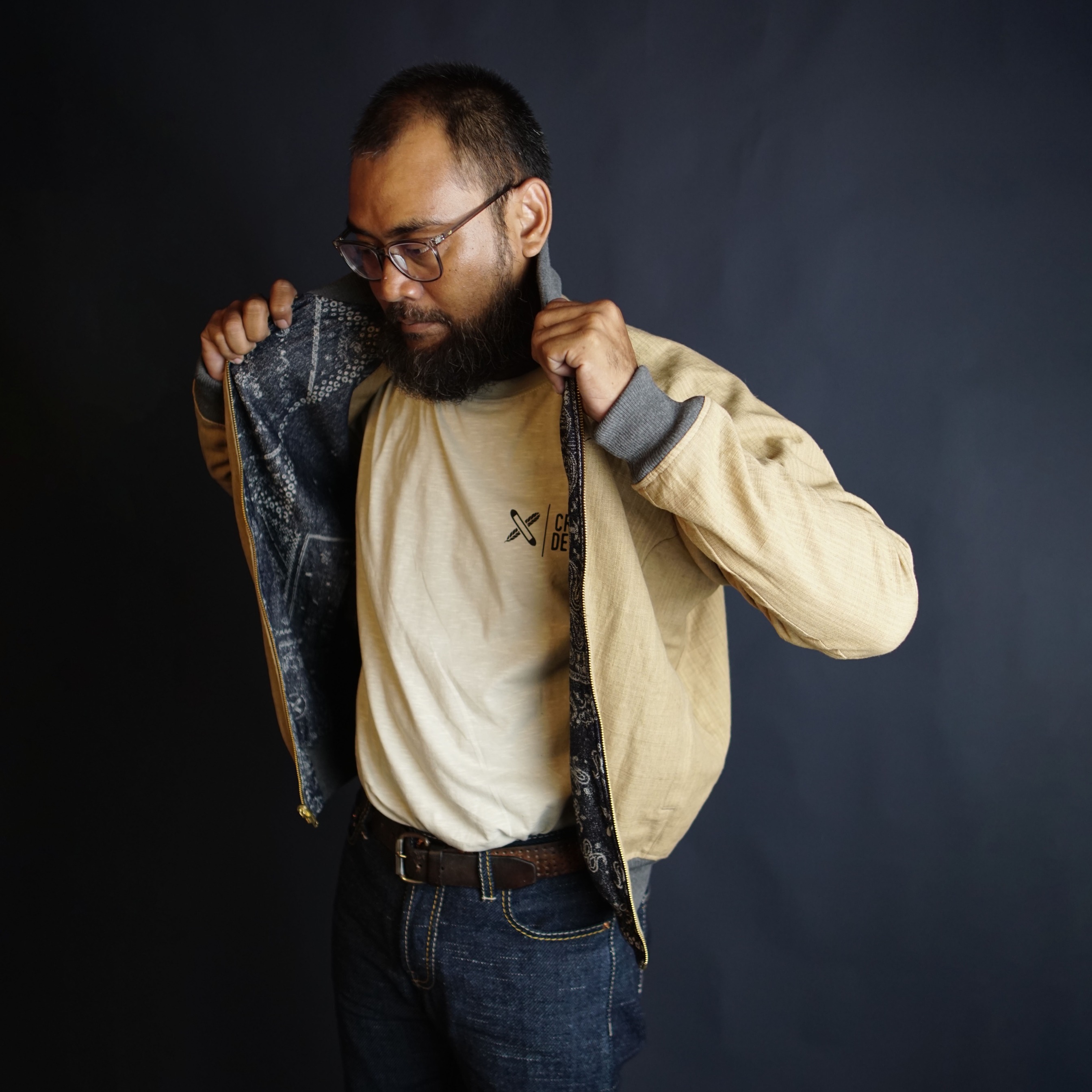 Reversible Bomber Jacket | Craft Denim