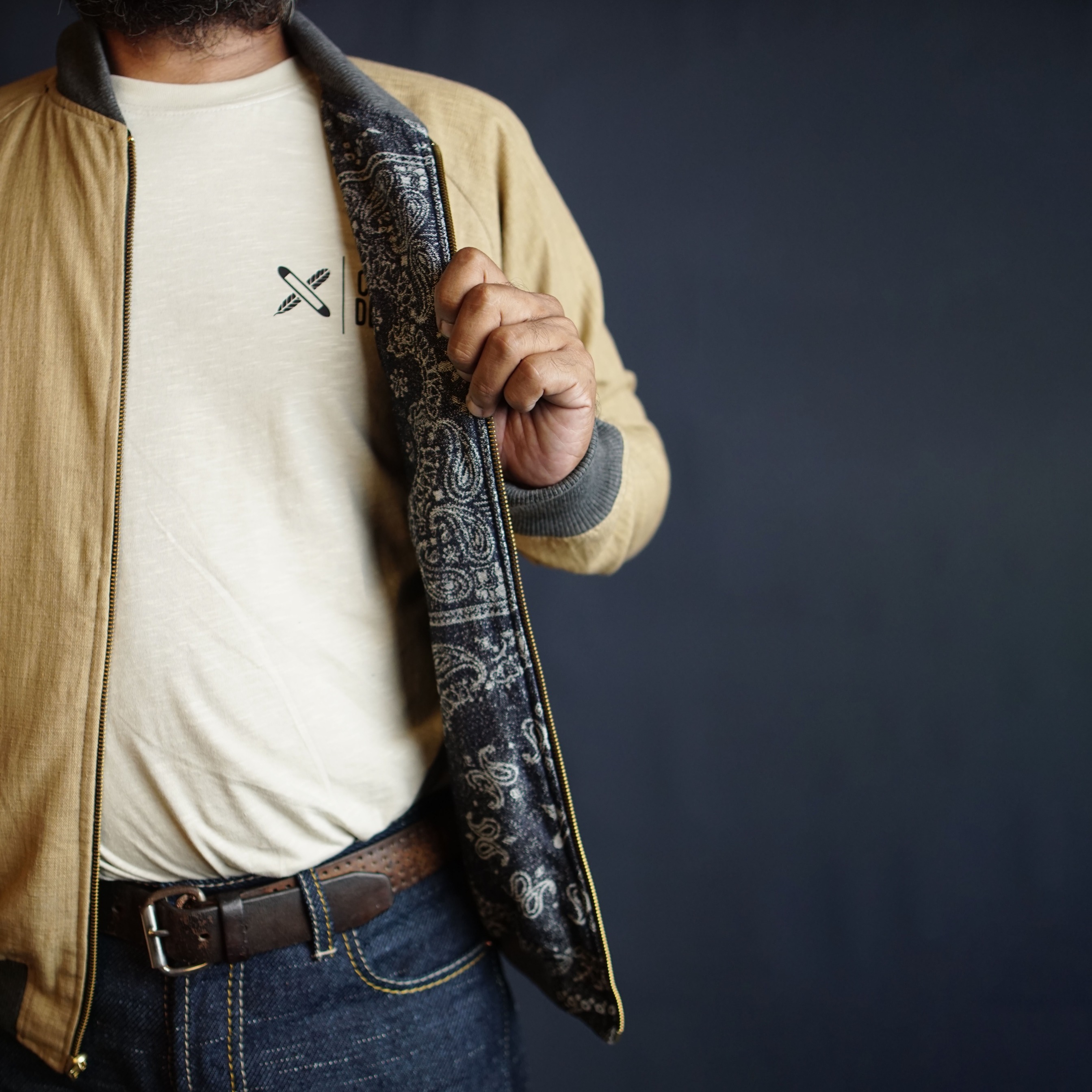 Reversible Bomber Jacket | Craft Denim