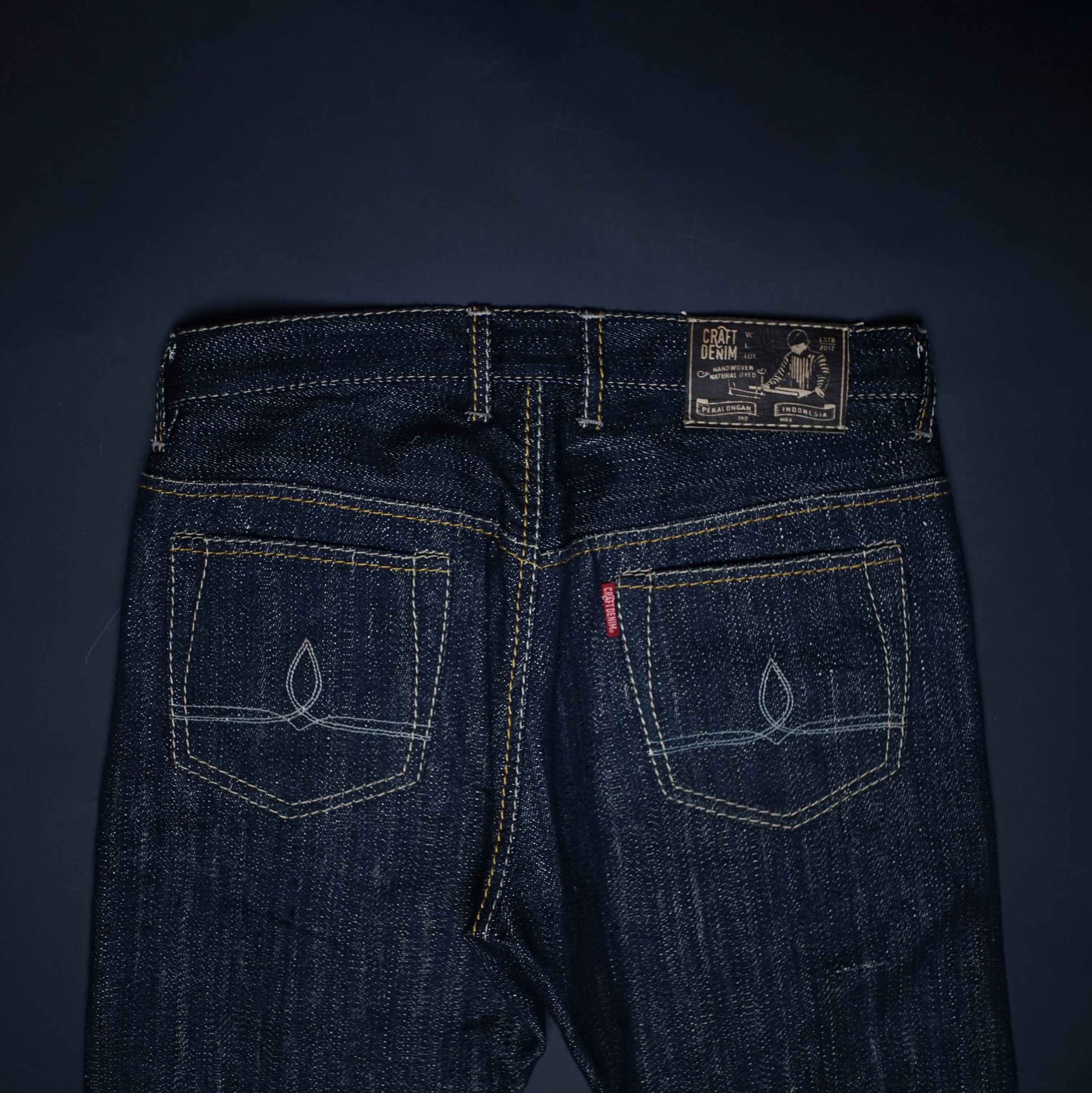 CRAFT DENIM | HANDWOVEN HANDSPUN DENIM PANTS 14Oz