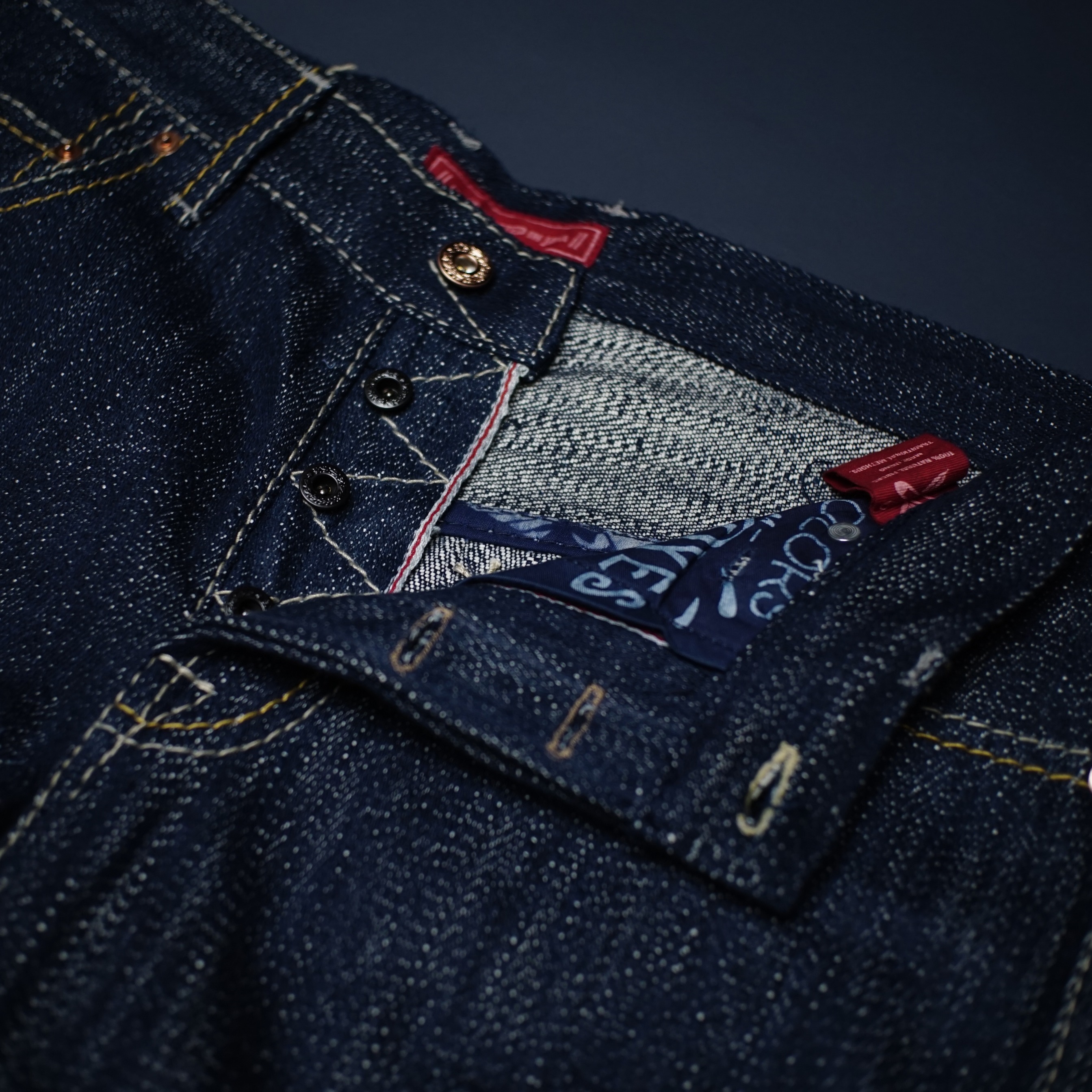 CRAFT DENIM | HANDWOVEN HANDSPUN DENIM PANTS 14Oz