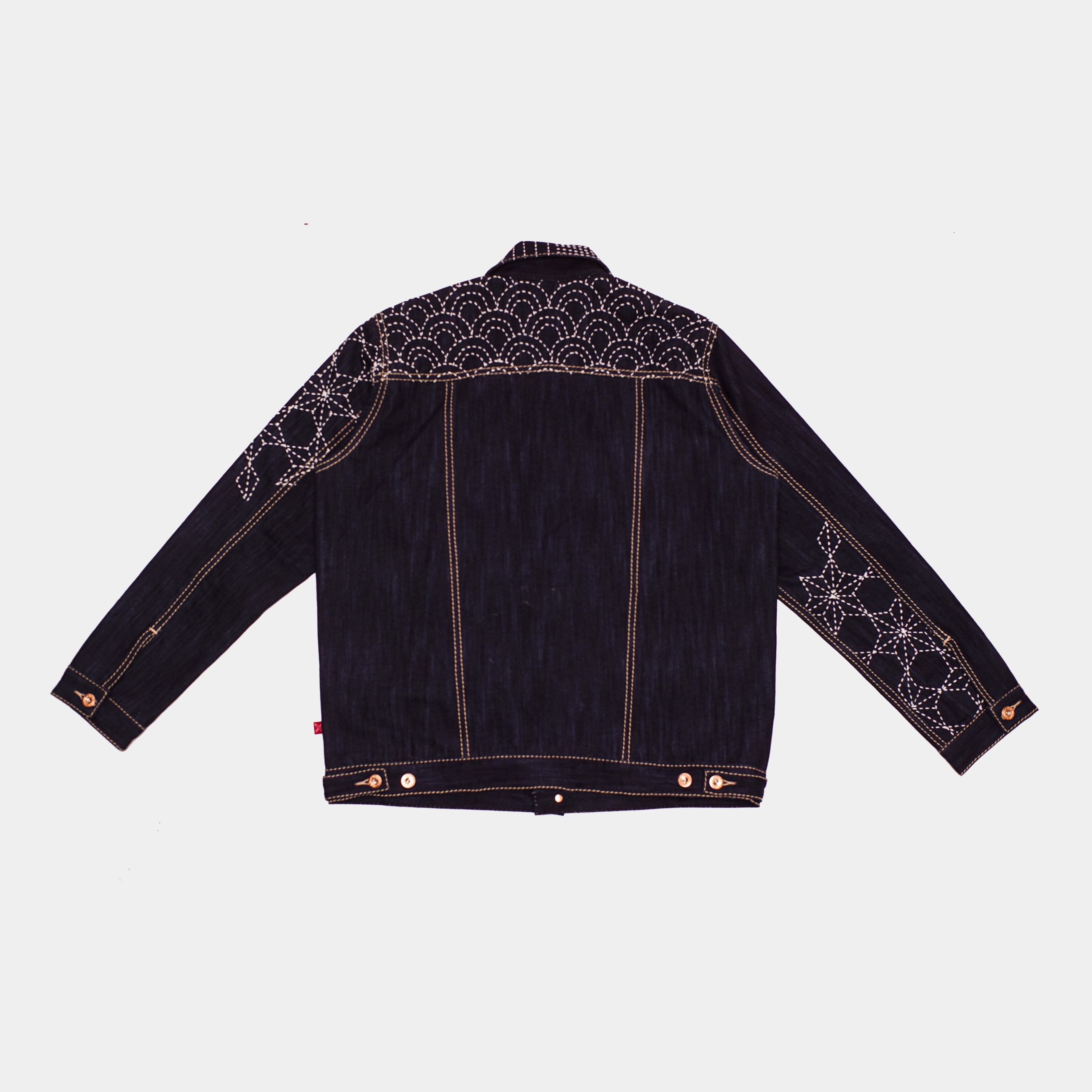 CRAFT DENIM | SASHIKO INDIGO DENIM JACKET