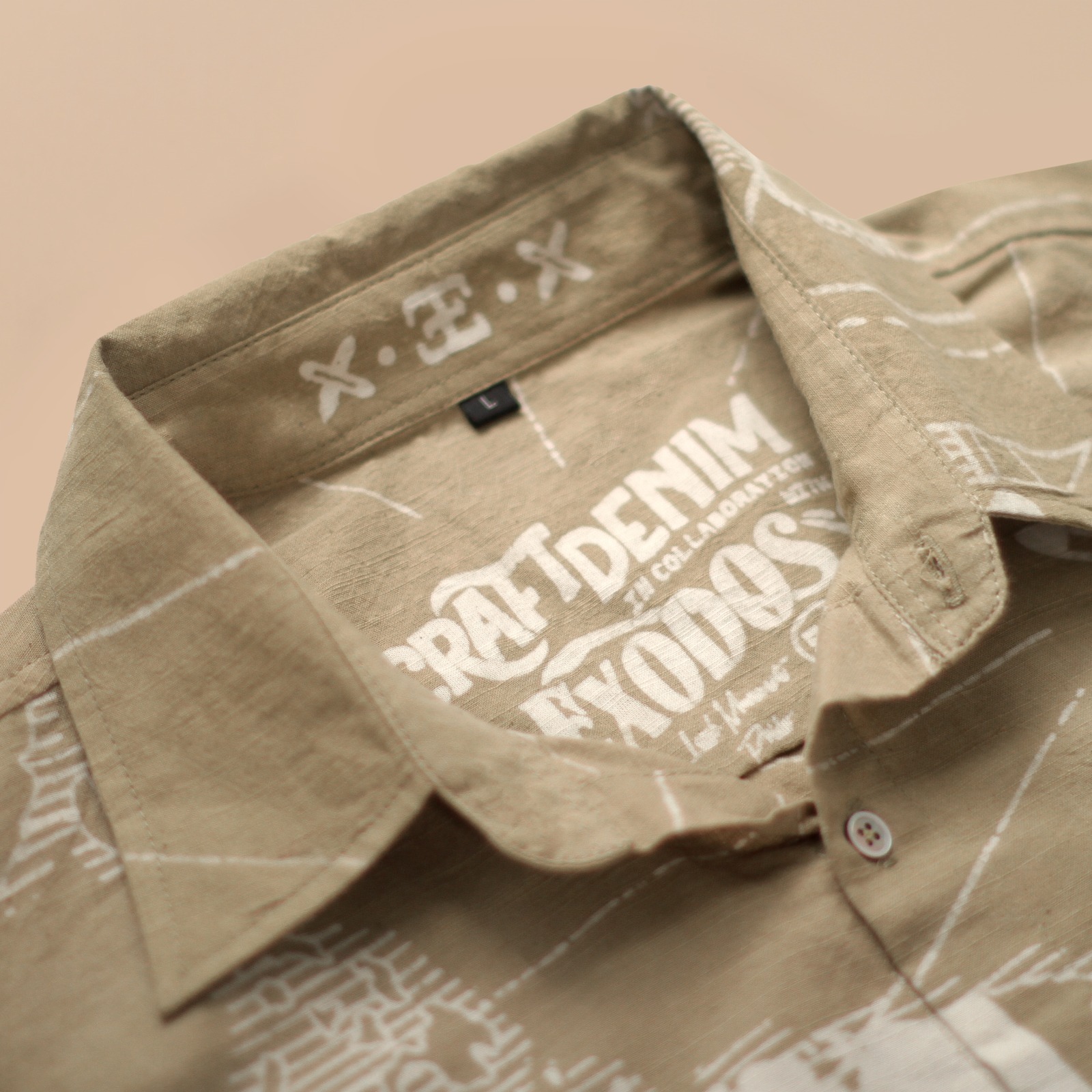 Craftsmen’s Journey Khaki Shirt – Short Sleeve | Craftdenim