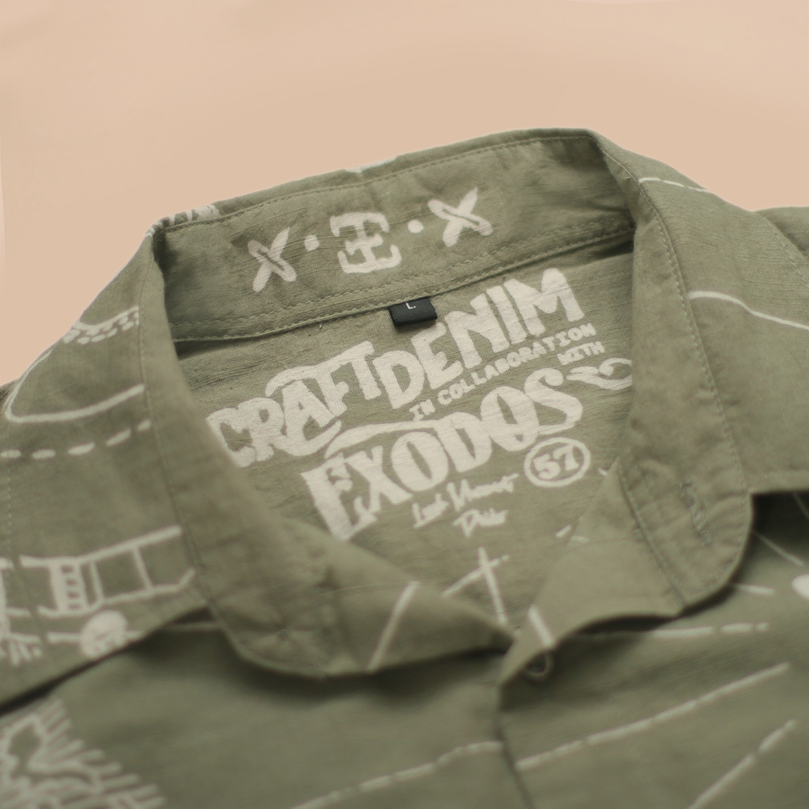 Craftsmen’s Journey Olive Shirt – Short Sleeve | Craftdenim
