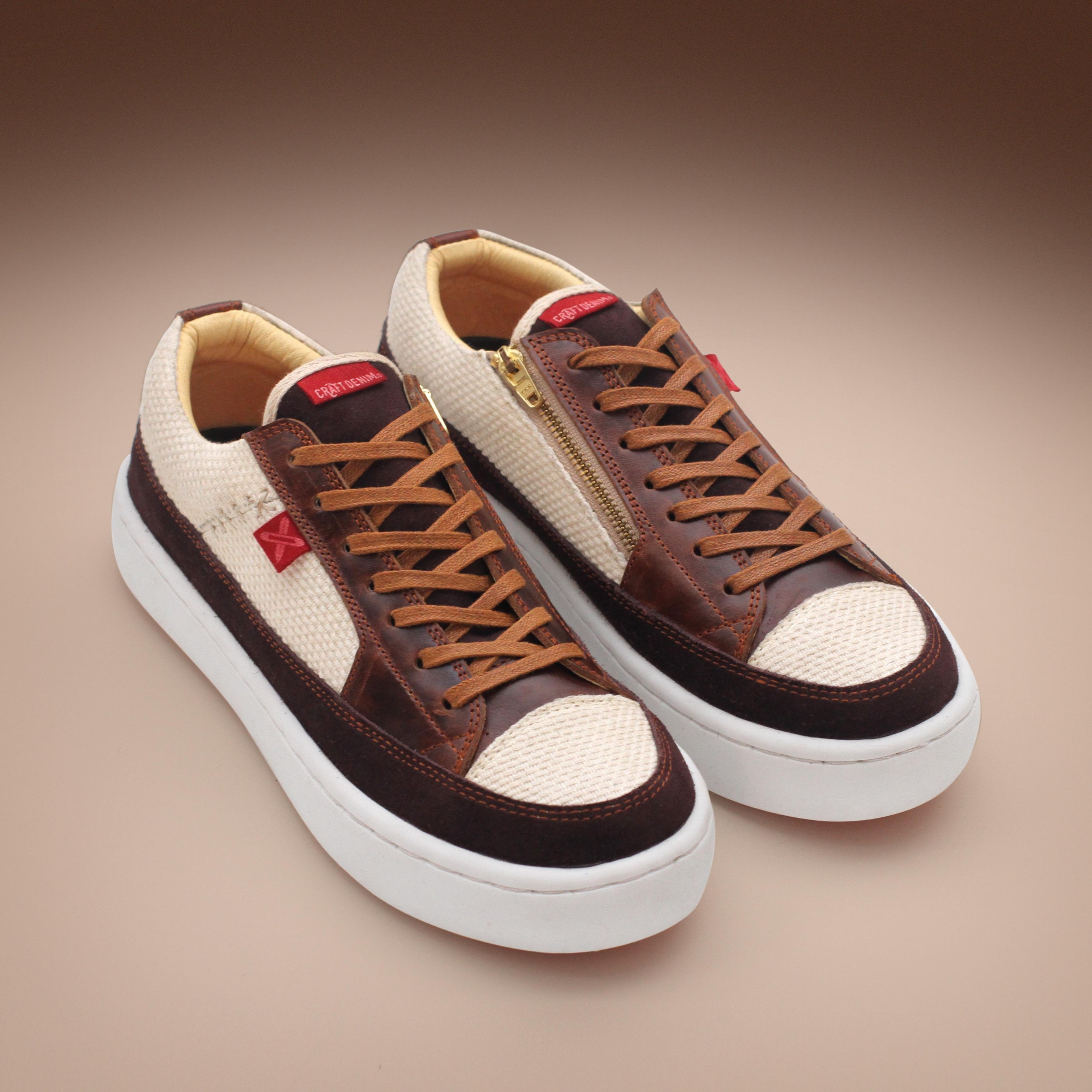 CraftDenim x Exodos57 Brown broken White