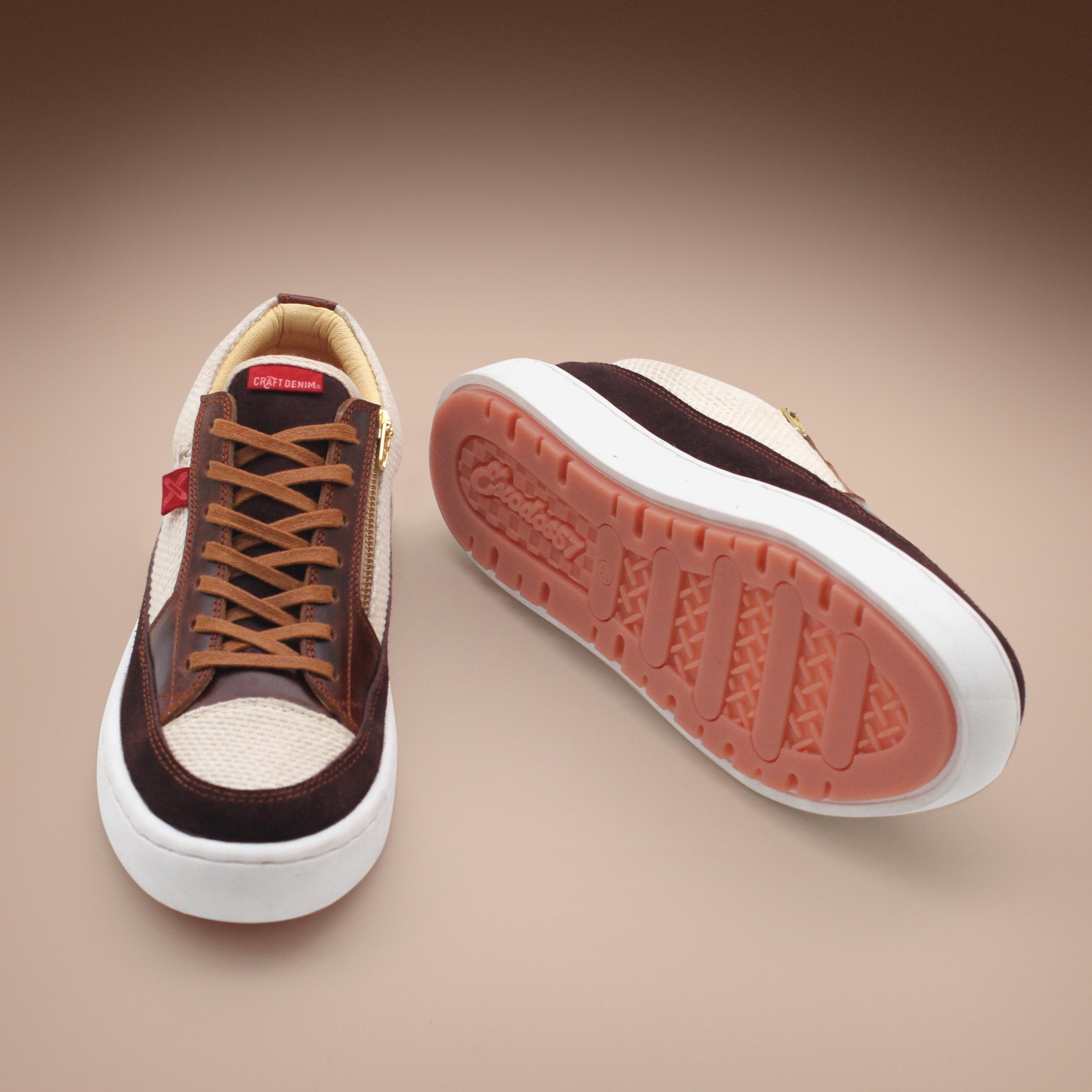 CraftDenim x Exodos57 Brown broken White