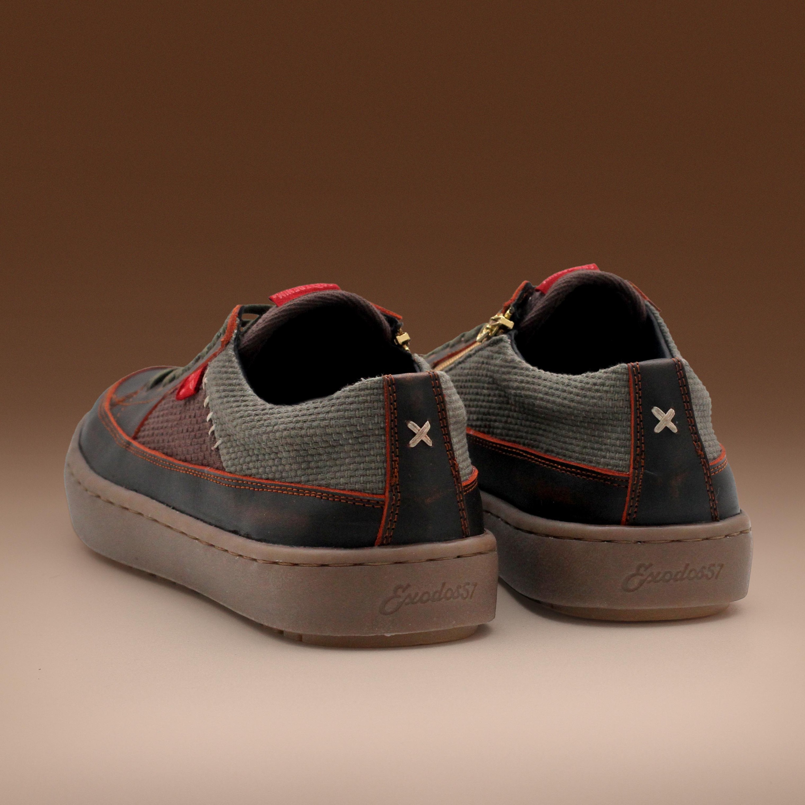 CraftDenim x Exodos57 Brown Army