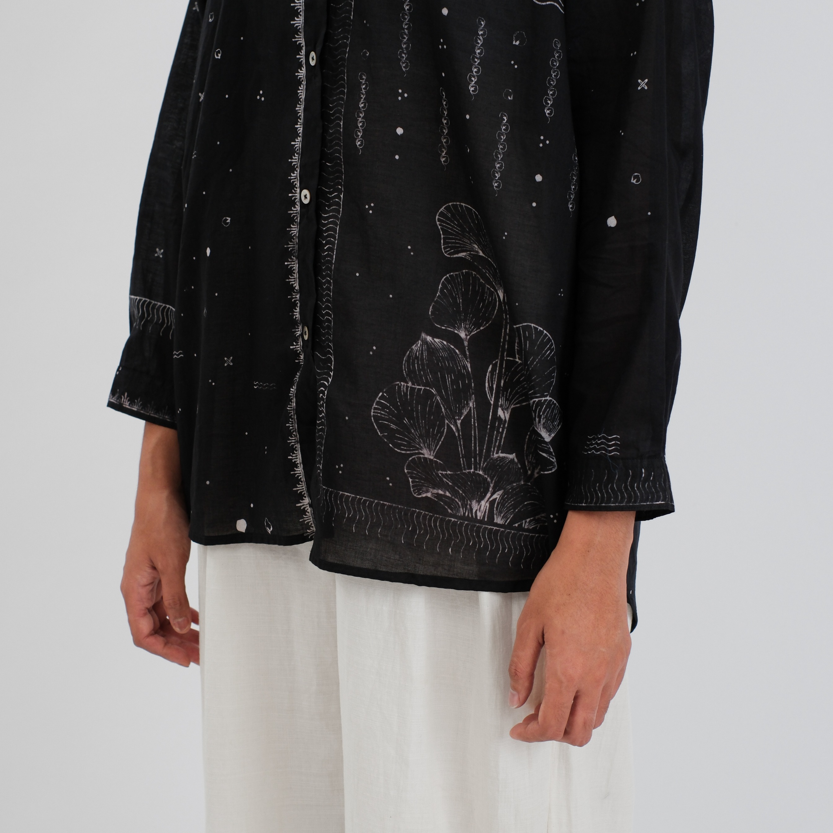 SAKA ASTA | BLOUSE ENCENG GONDOG KOMBINASI FOREST OVERSIZE
