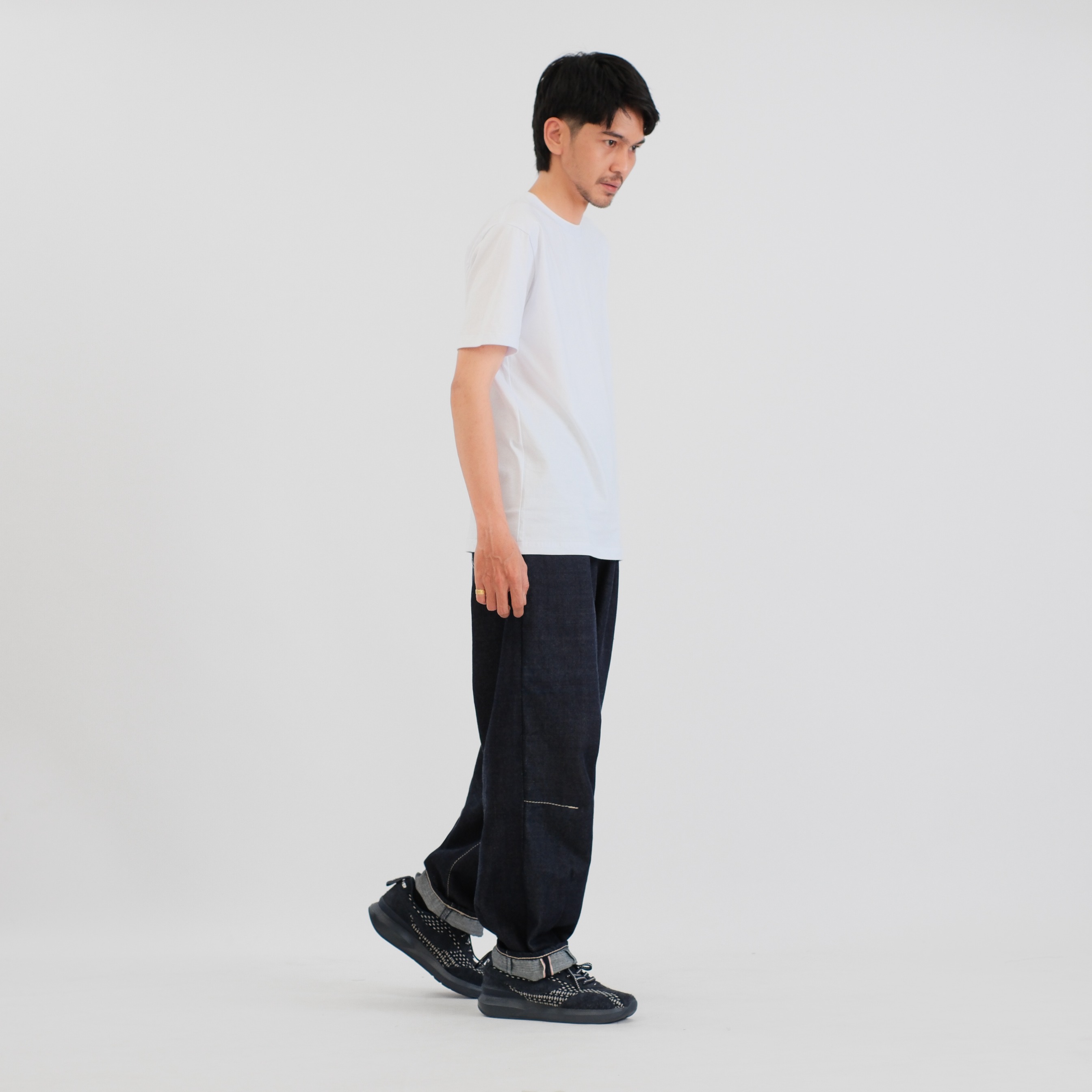 CRAFT DENIM | BARREL INDIGO 12 OZ DENIM PANTS