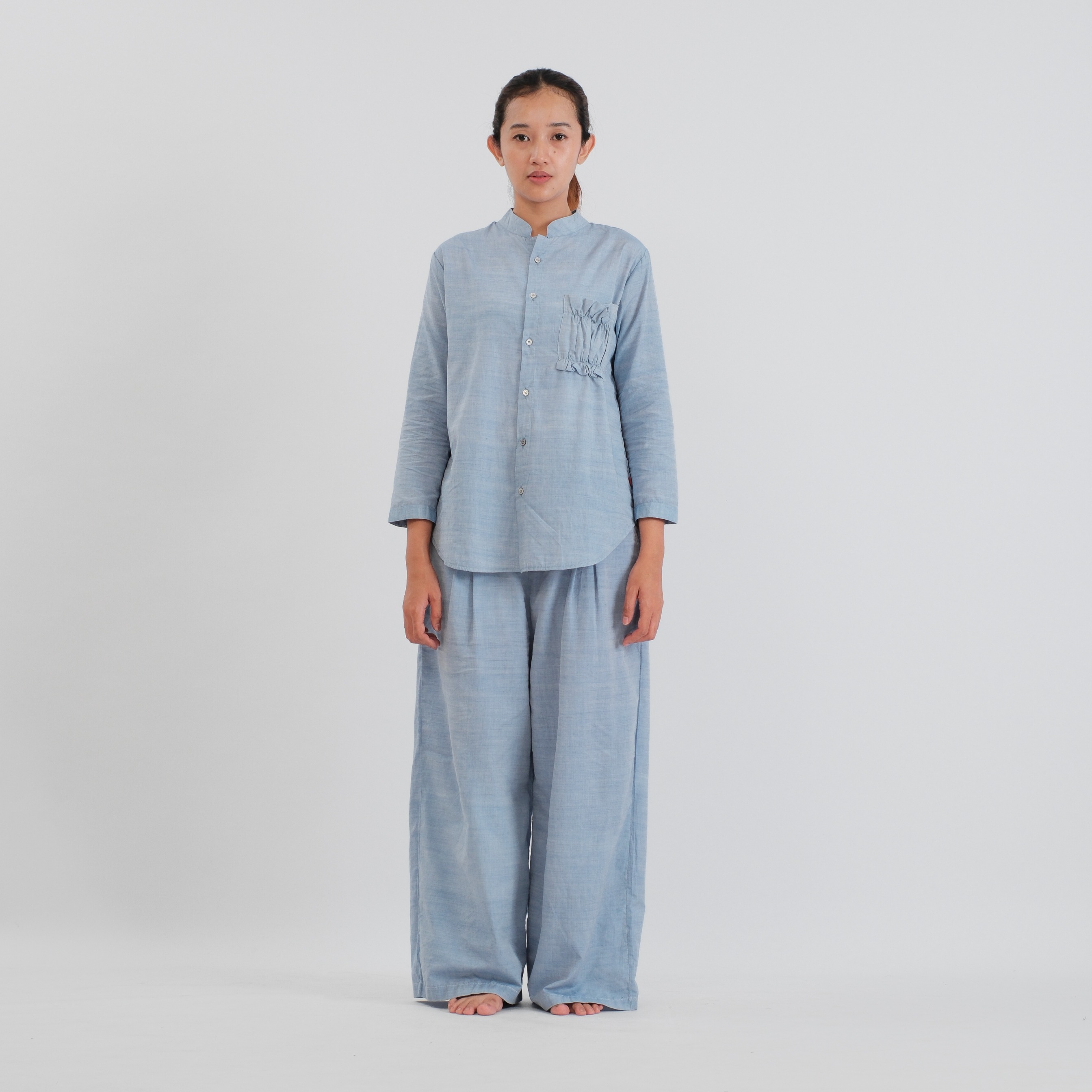SAKAASTA | KULOT CHAMBRAY INDIGO