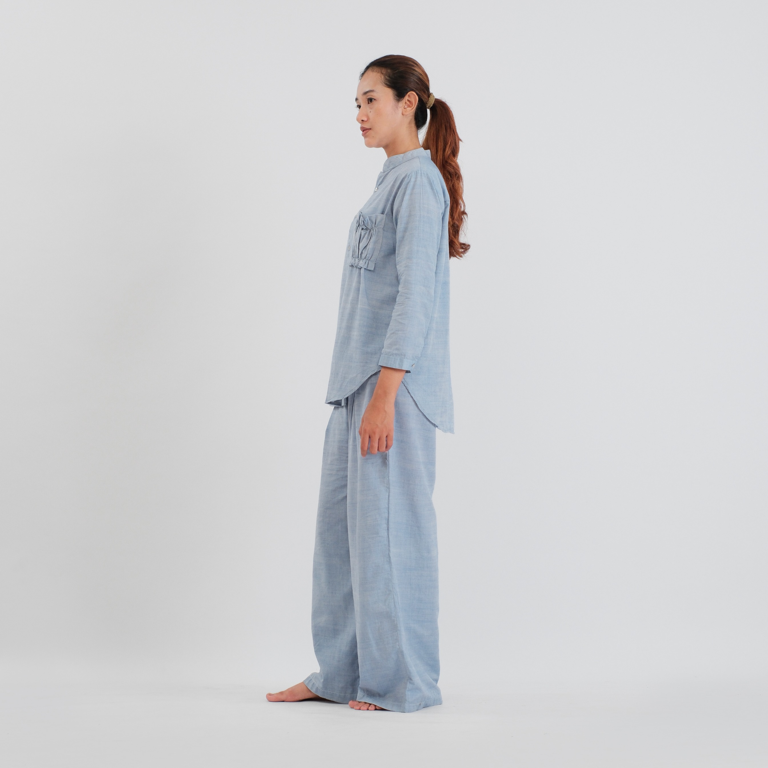 SAKAASTA | KULOT CHAMBRAY INDIGO