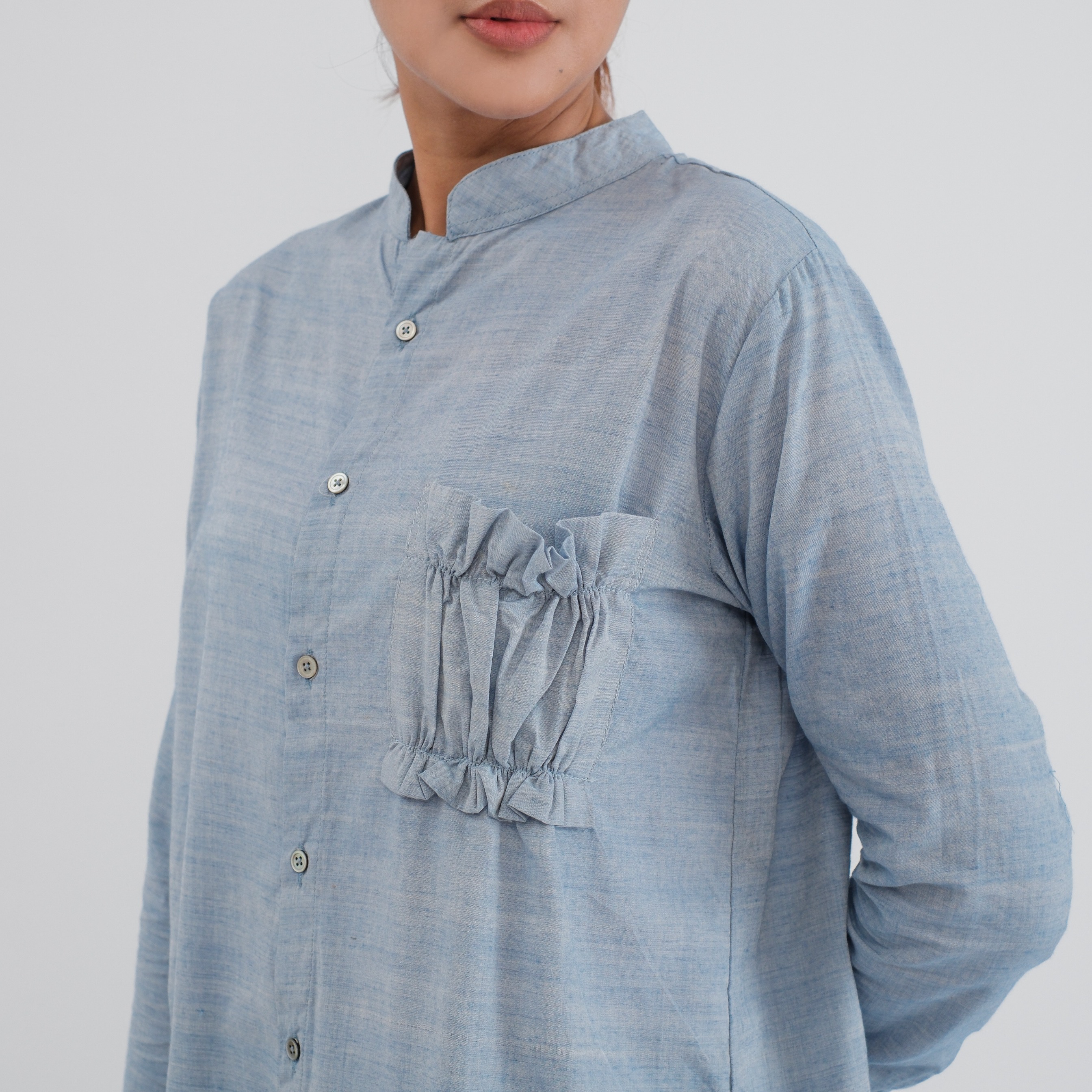 SAKAASTA | BLOUSE CHAMBRAY 
