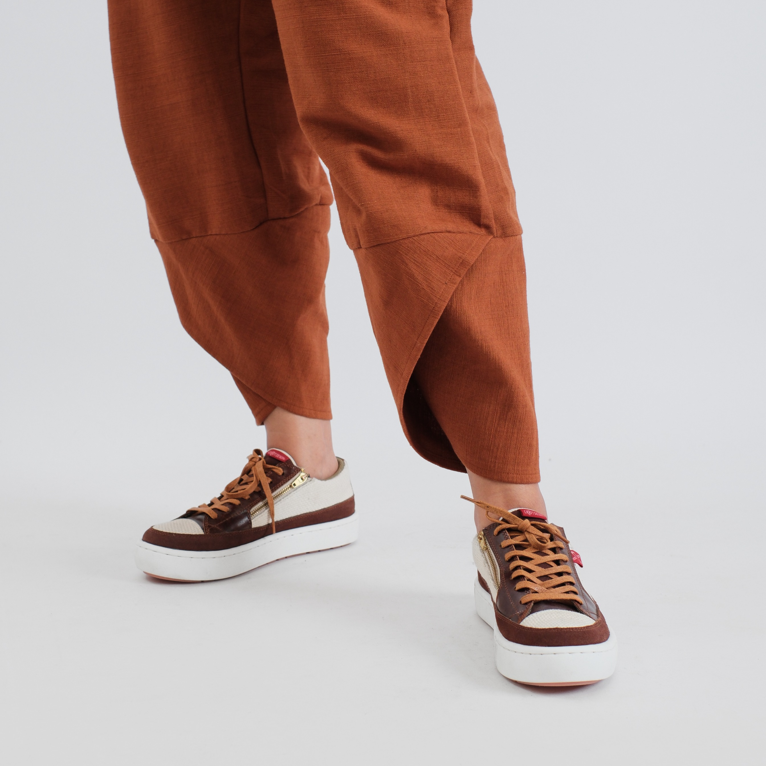 SAKAASTA | HAREM PANTS TERRA BROWN
