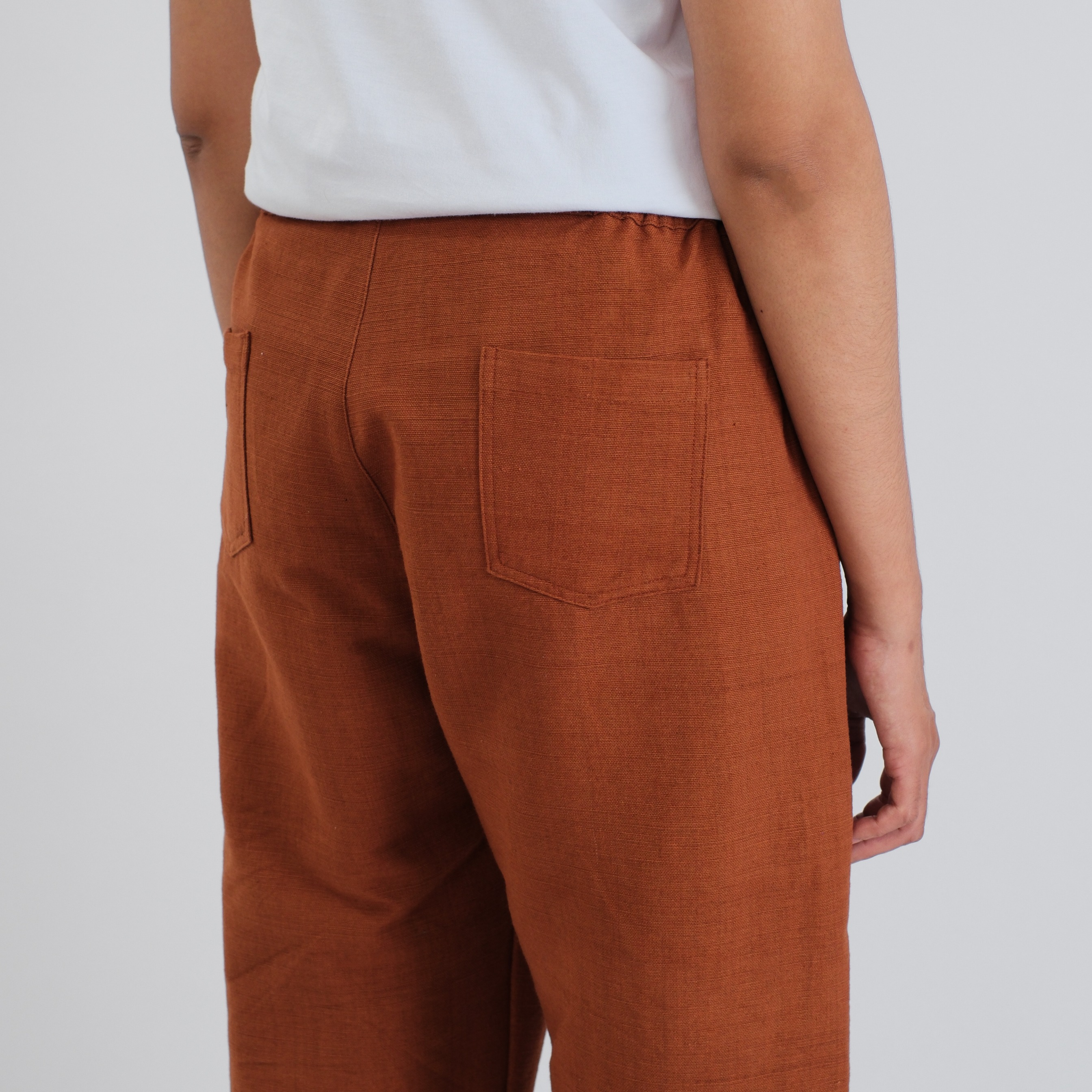 SAKAASTA | HAREM PANTS TERRA BROWN