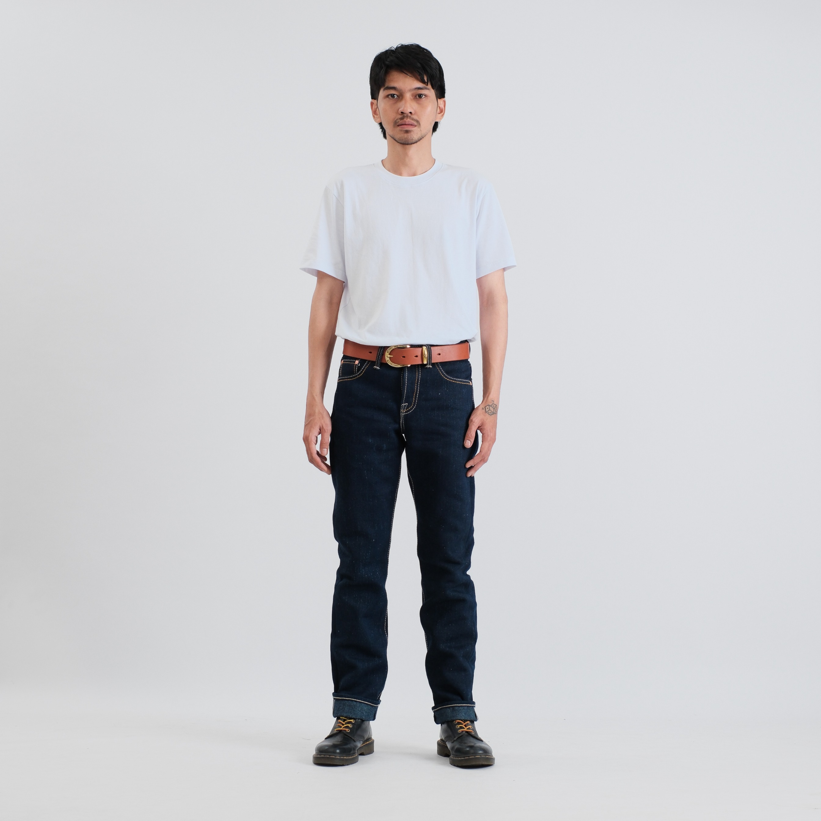 Handwoven Recycle Denim Pants 17oz | Craft Denim