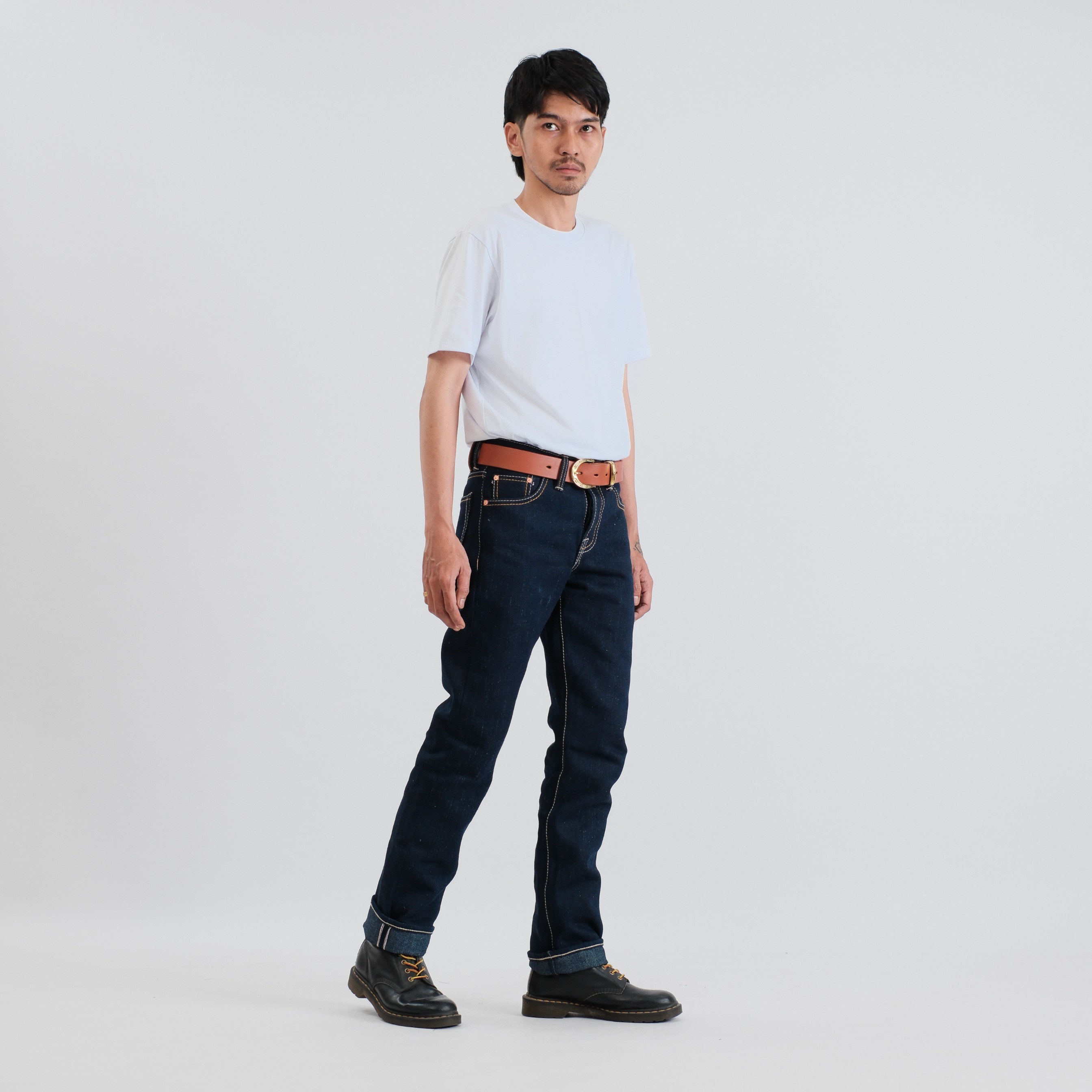 Handwoven Recycle Denim Pants 17oz | Craft Denim