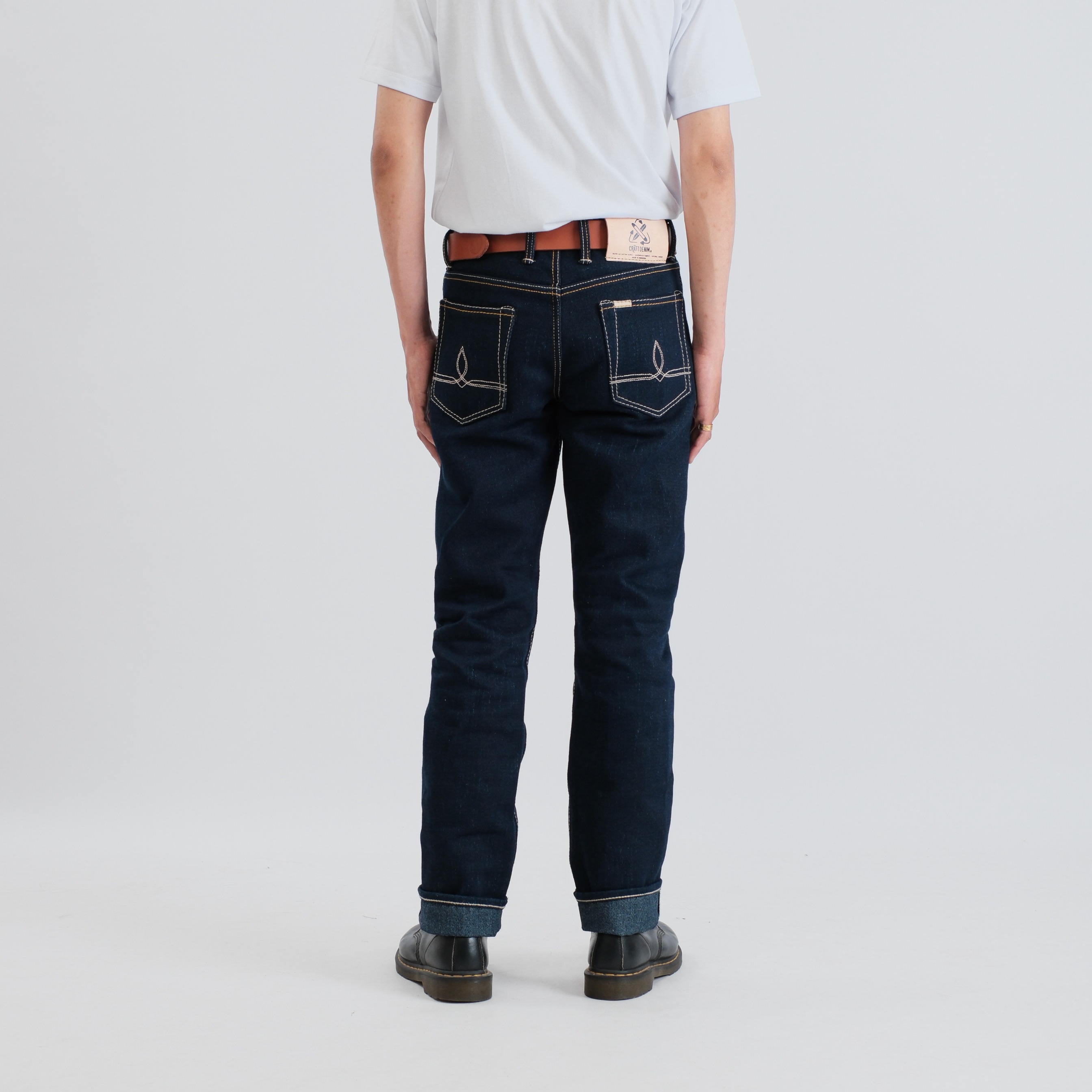 Handwoven Recycle Denim Pants 17oz | Craft Denim