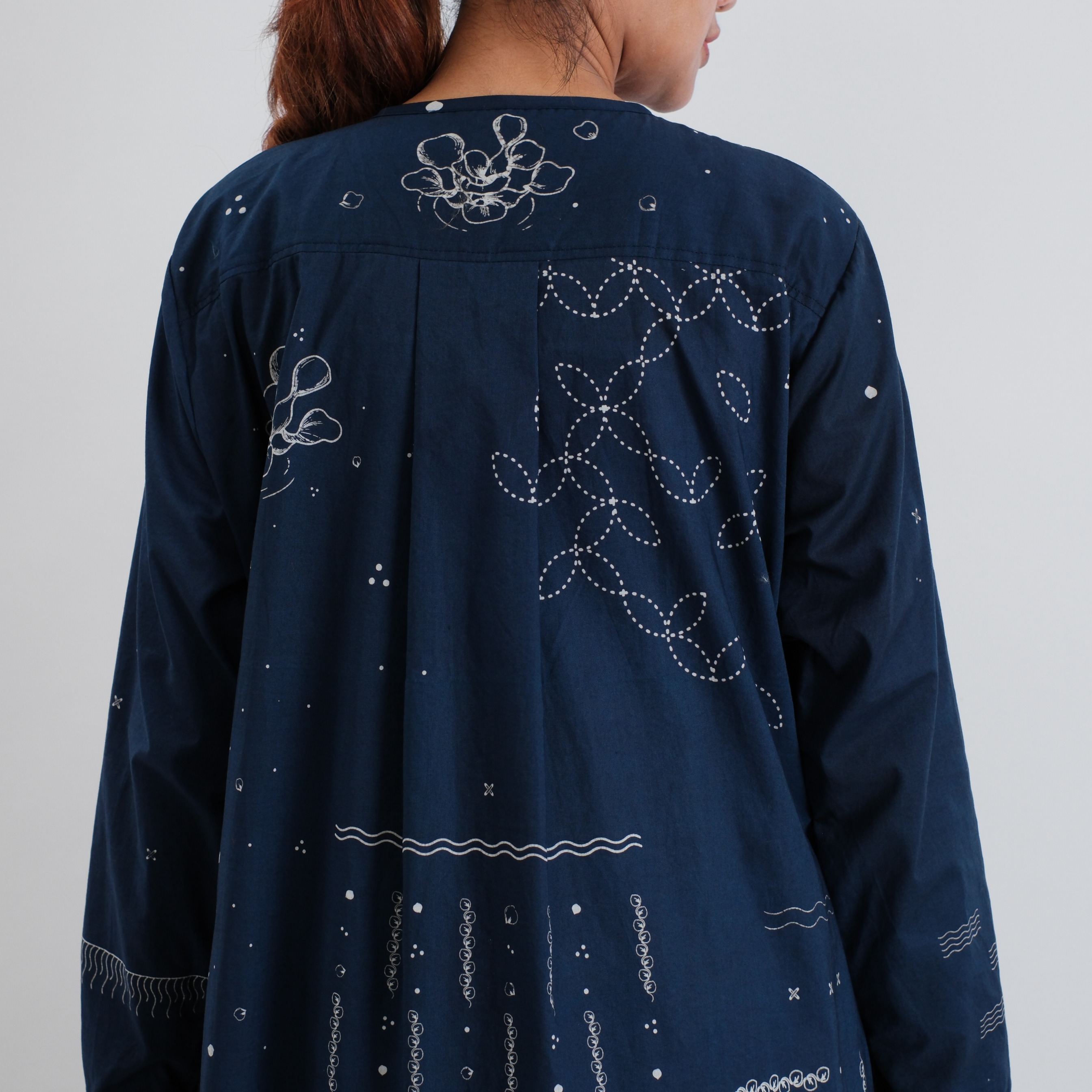 SAKAASTA | TUNIK ENCENG GONDOG INDIGO TUA