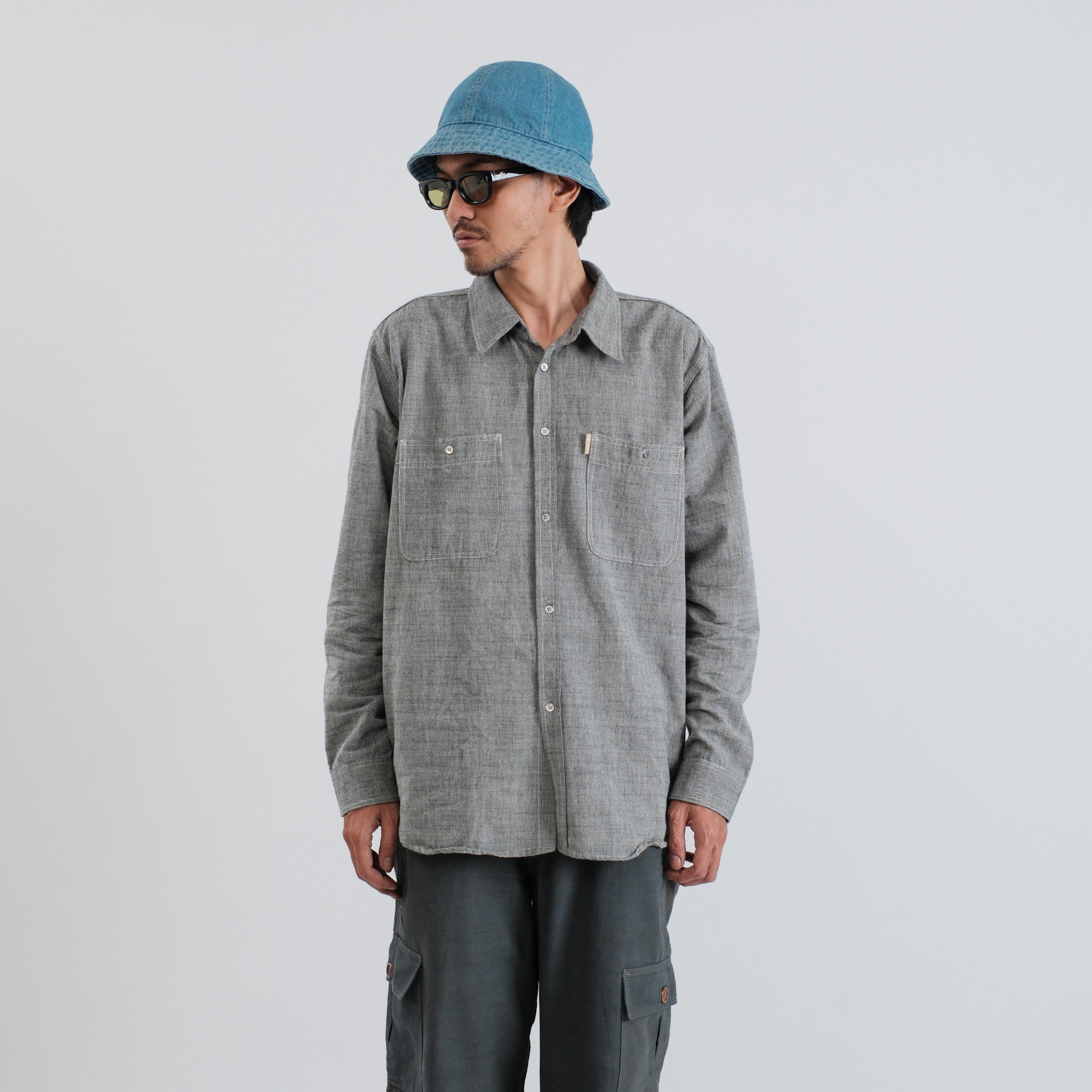 CRAFTDENIM.ID | LONGSLEEVE CHAMBRAY ABU