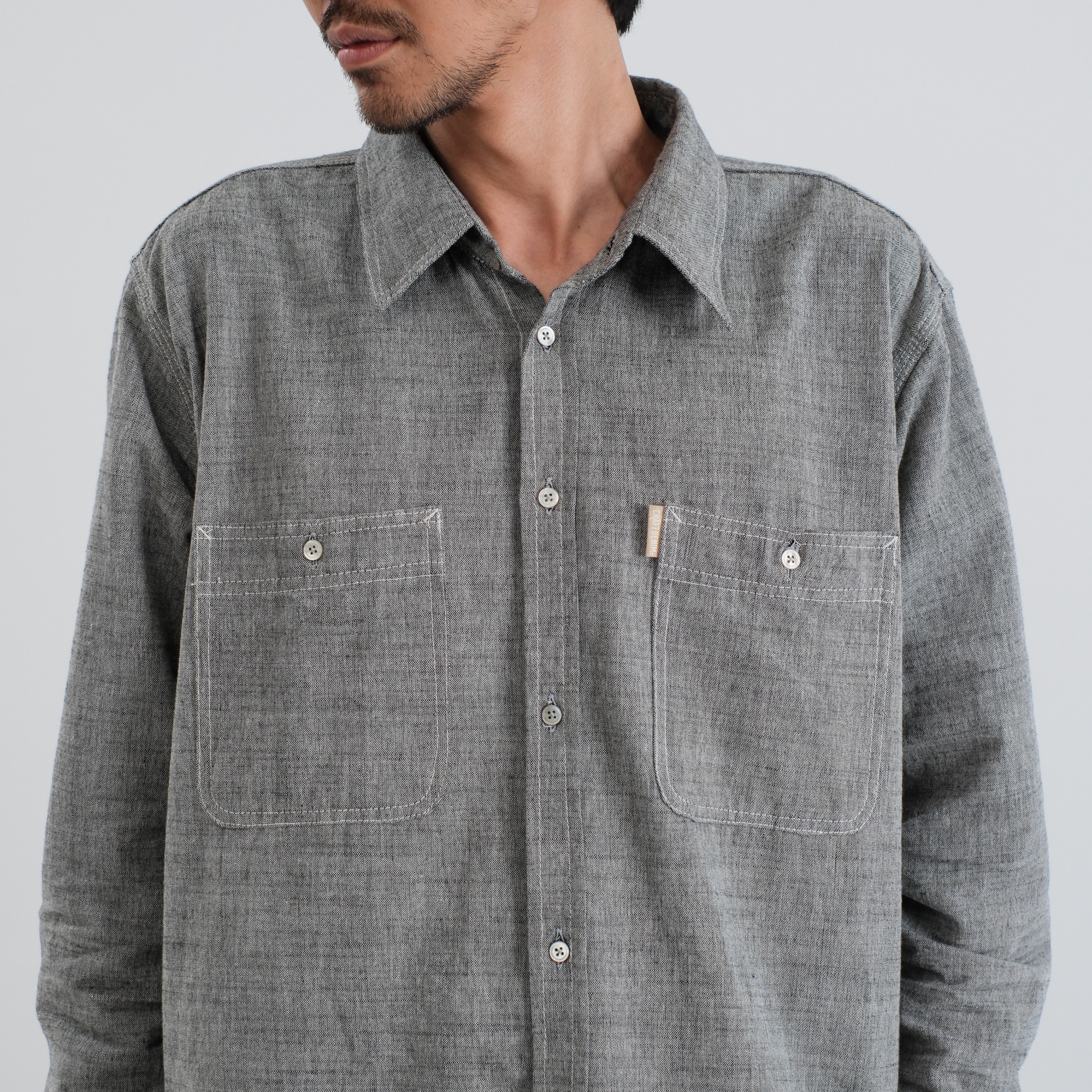 CRAFTDENIM.ID | LONGSLEEVE CHAMBRAY ABU