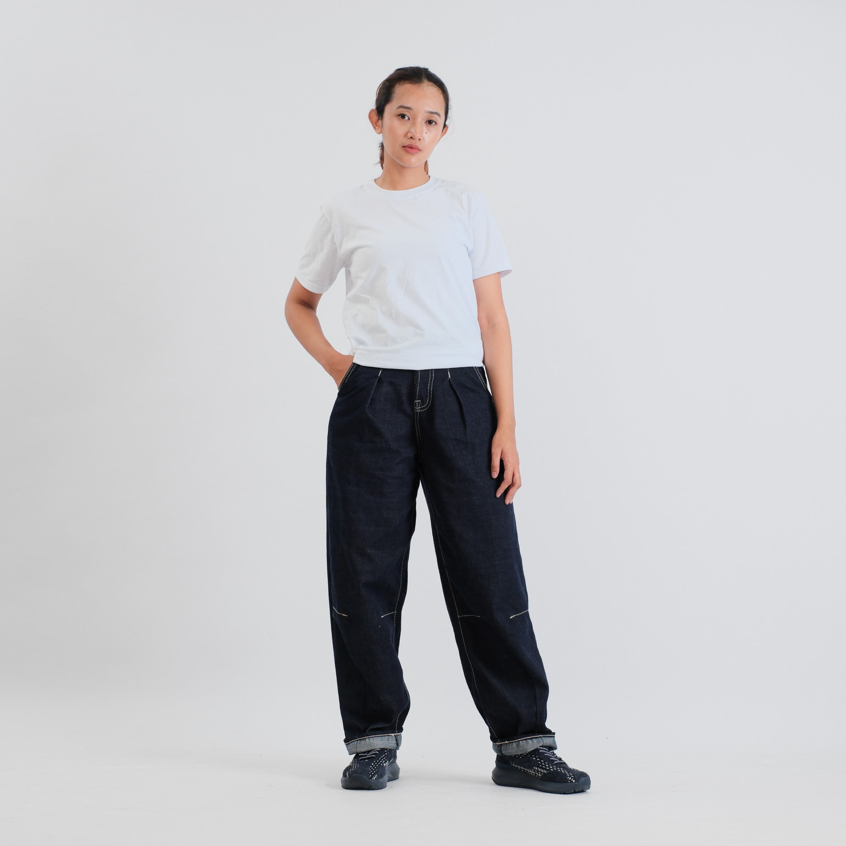 CRAFT DENIM | BARREL INDIGO 12 OZ DENIM PANTS