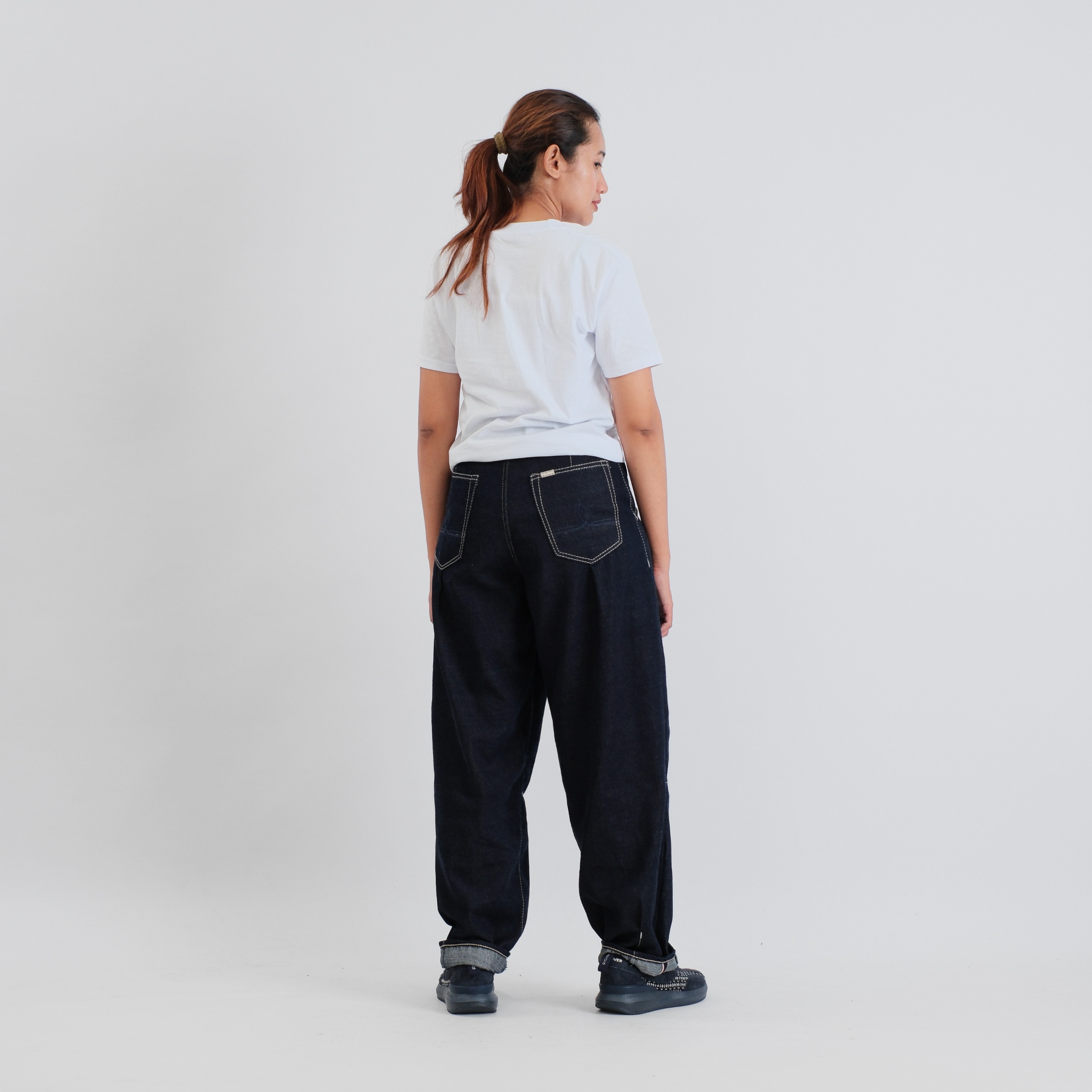 CRAFT DENIM | BARREL INDIGO 12 OZ DENIM PANTS
